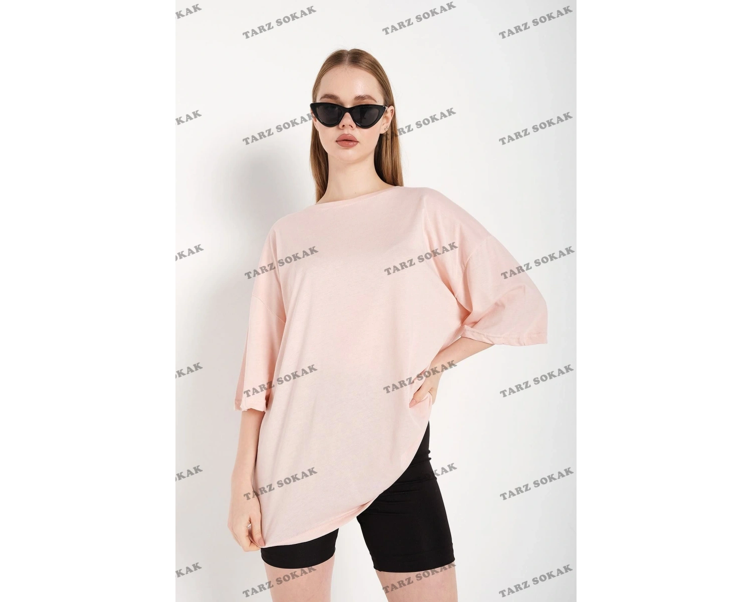 Kadın Beyaz Oversize