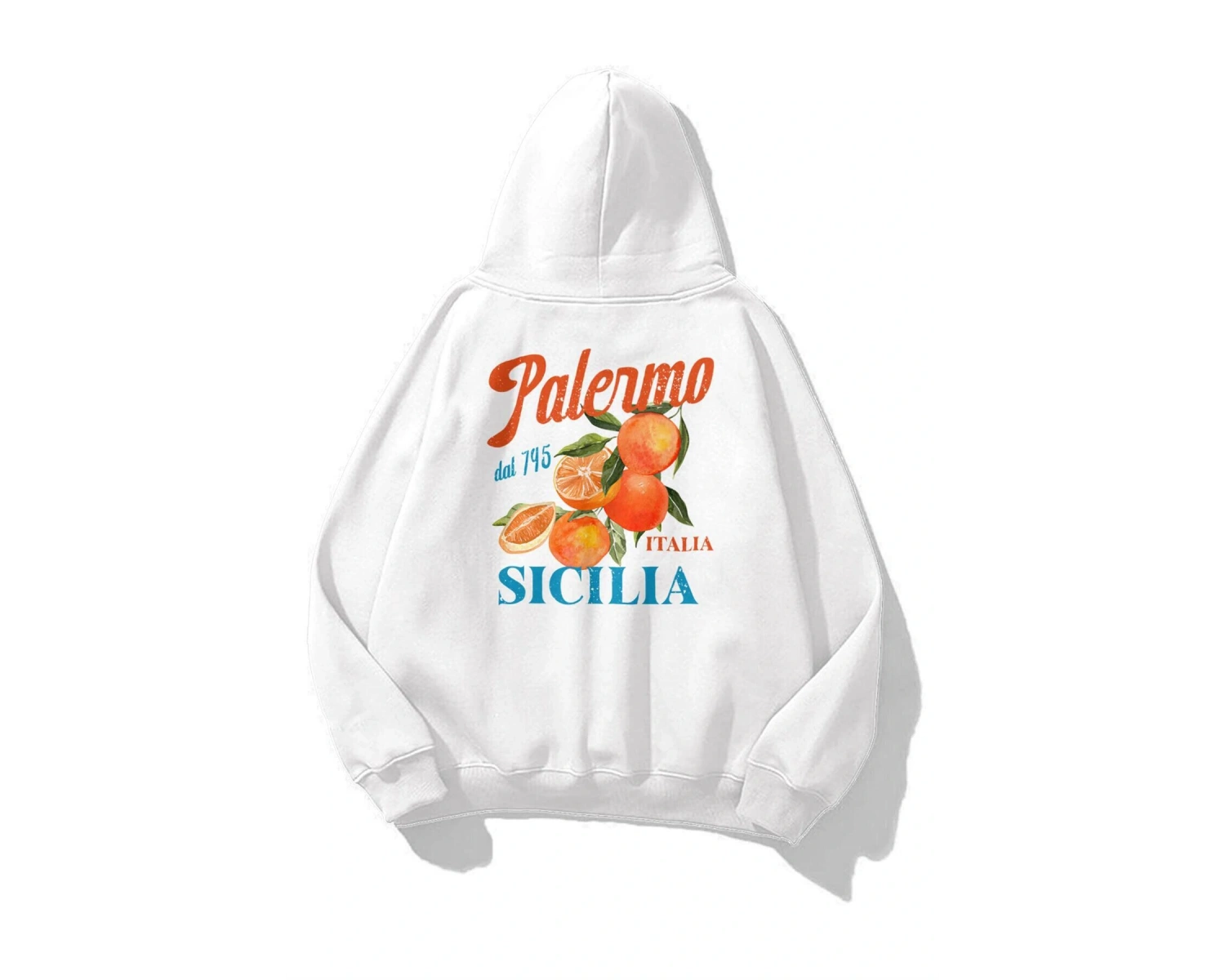 Kadın Palermo Sicilia Sweatshirt Beyaz