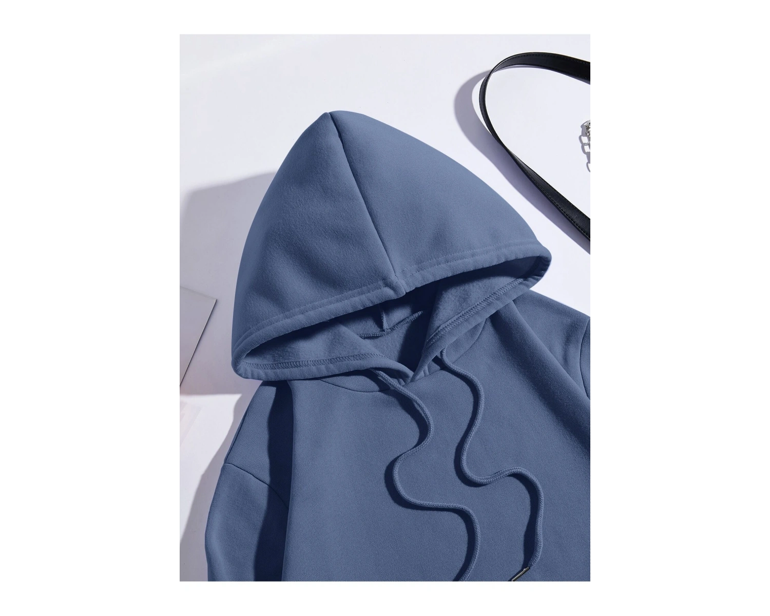 Kanguru Cepli Katı Kapüşonlu Üst MAVİRENK