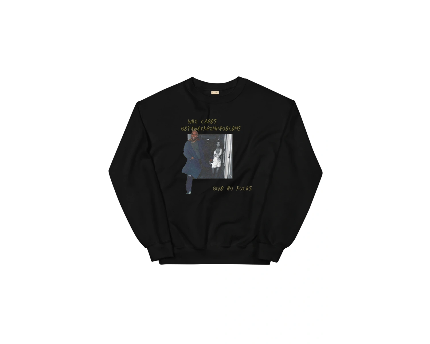 Kanye West Sweatshirt Siyah