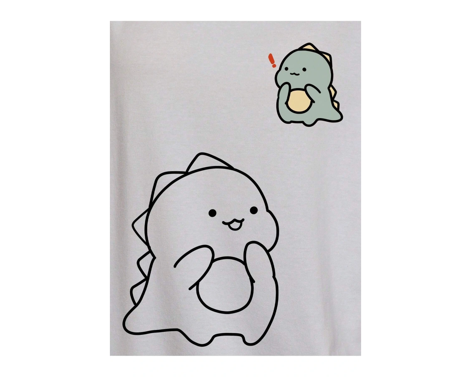 Karikatür ve Grafik tasarım Oversize T-shirt Cartoon/Letter serisi kod140