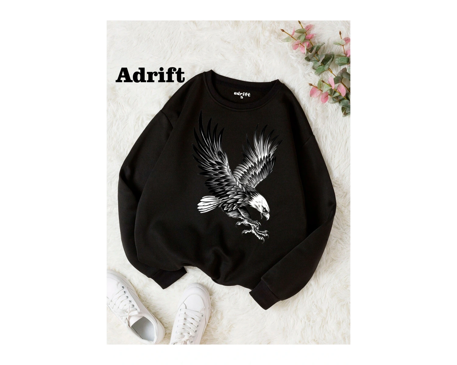 Kartal Köstebek Sokak Trend Tasarım Harajuku/Gotik Beyaz