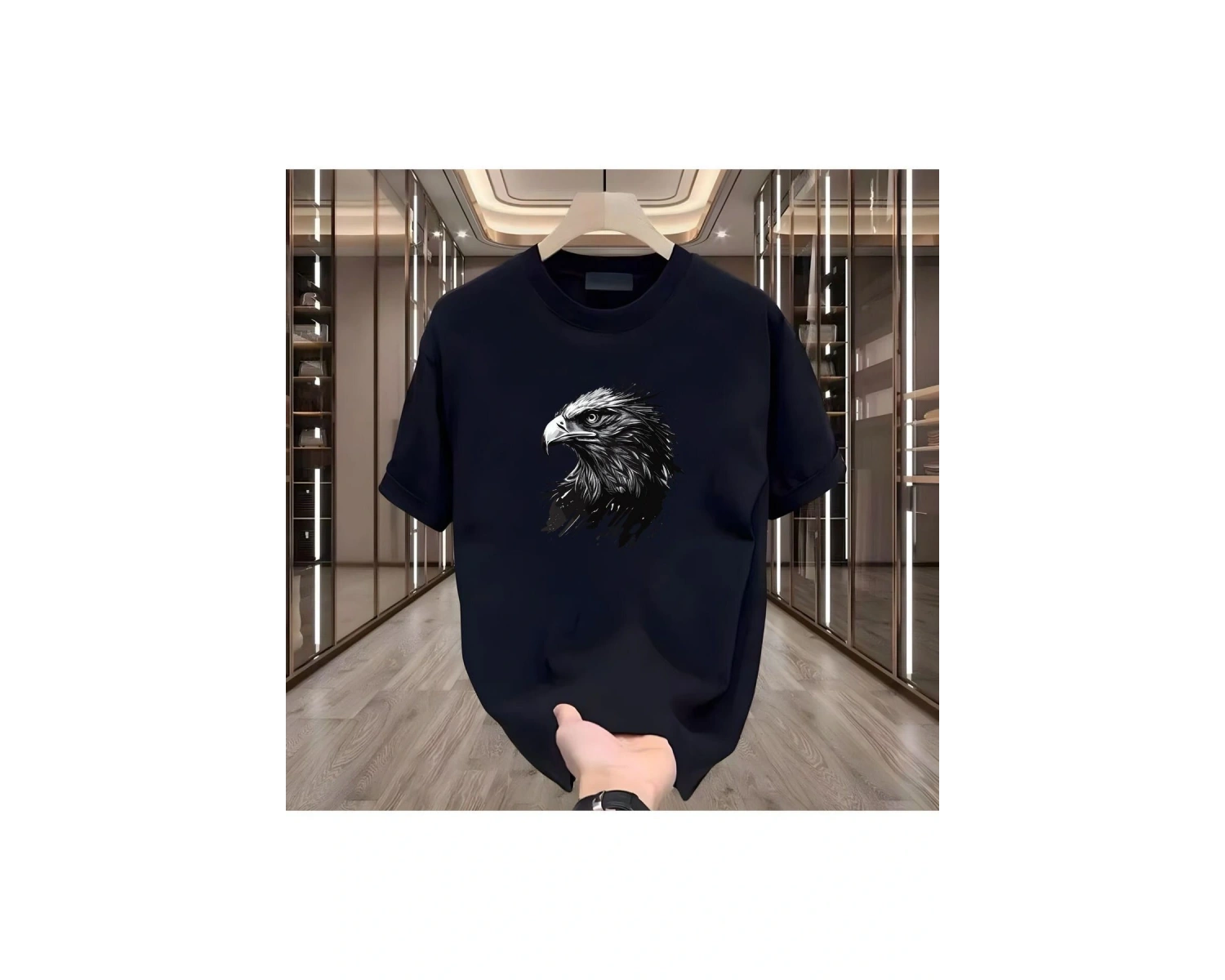 Kartalx Baskılı Beyaz Erkek