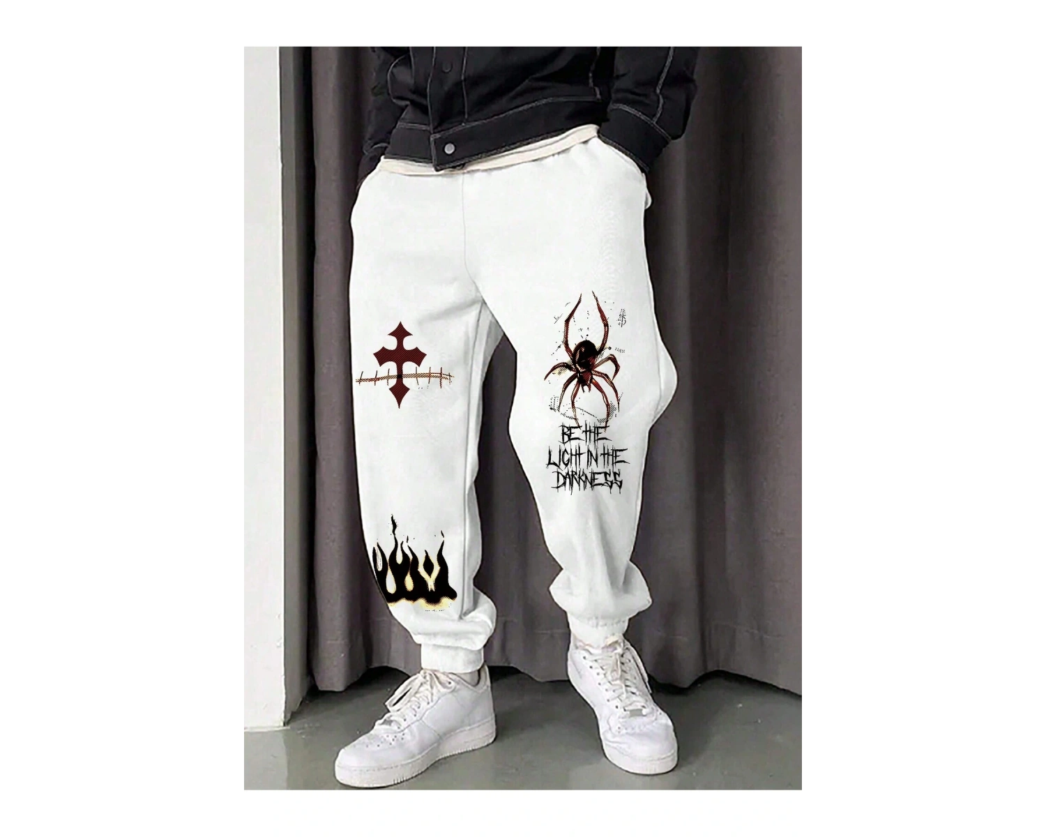 Katı İpli Bel Eğimli Cep Eşofman Altı