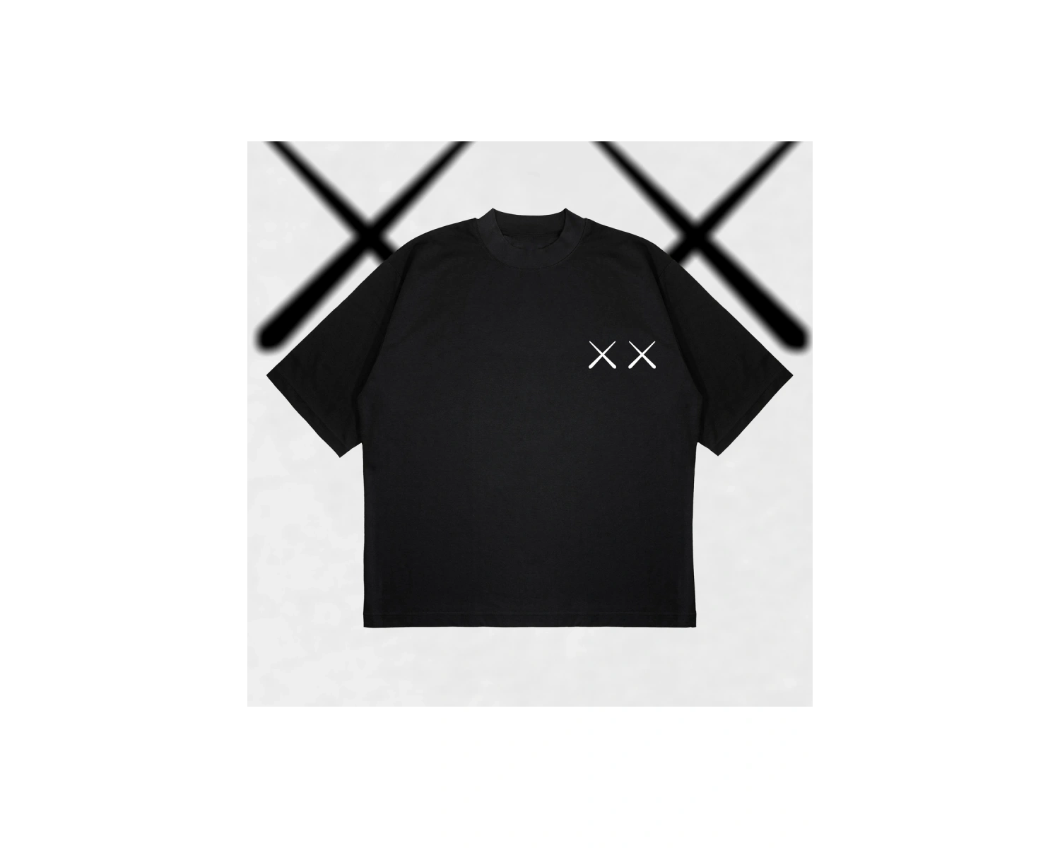 Kaws Oversize Unisex Pamuklu Nefes Alan Kalın Kumaşlı