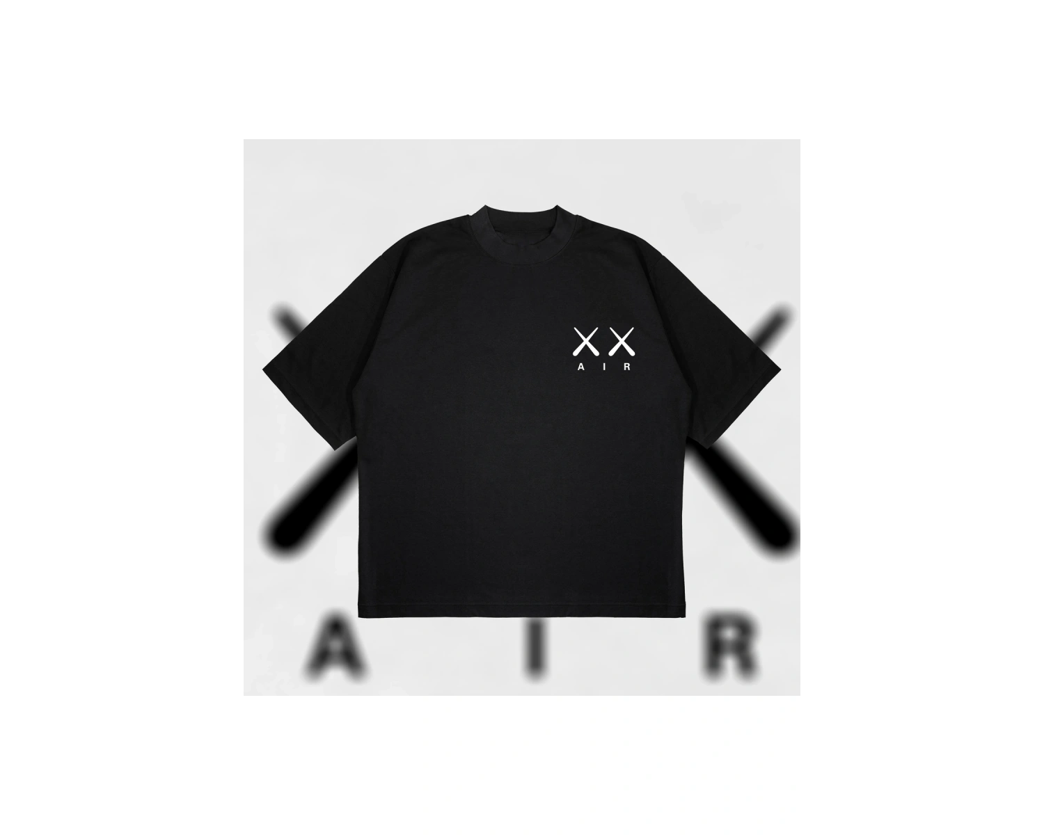 Kaws X Aır Unisex Pamuklu Nefes Alan Kalın Kumaşlı