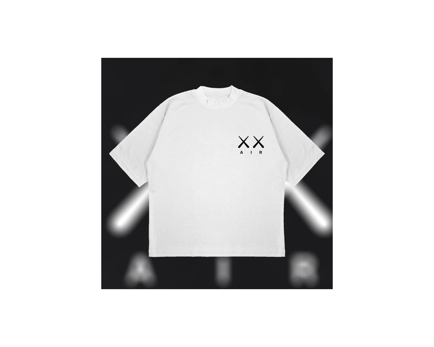 Kaws X Aır Unisex Pamuklu Nefes Alan Kalın Kumaşlı