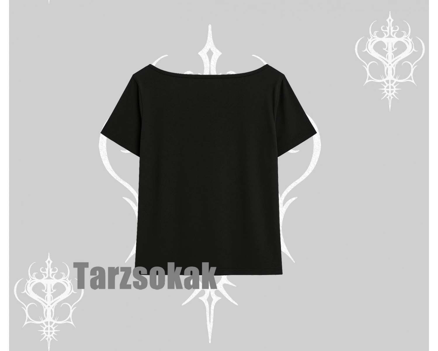 Kayık Yaka Tshirt Born to Rock Eternal Flame Legacy