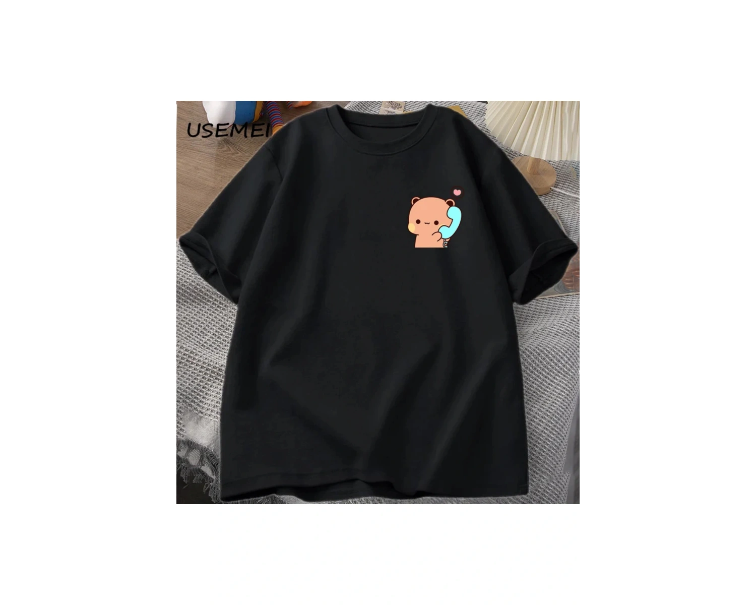 Kedi Çıtır Gıda Meme T-shirt Kadın Erkek Aptal T Shirt Komik Kedi Yeme T-Shirt Pamuk Kısa Kol 2848