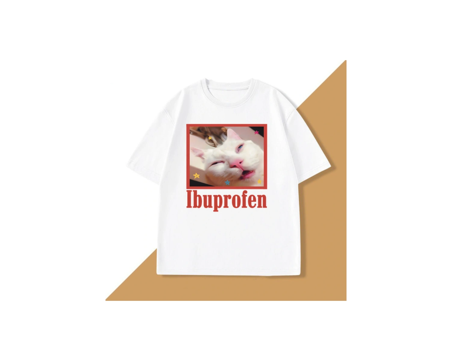 Kedi T-shirt Erkekler Kadınlar için Grafik T Shirt Sevimli Kedi
