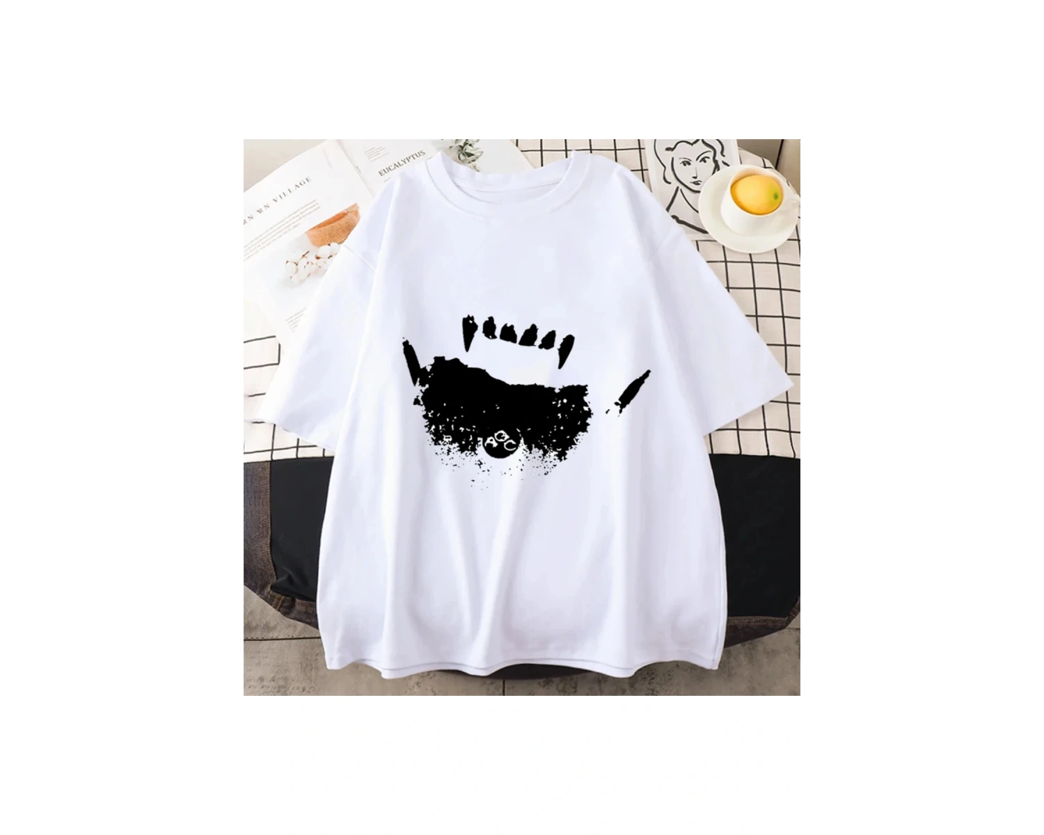 Ken Carson AGC gerçek nefret genç X Vamp T Shirt büyük bir kaos afyon Merch T-shirt erkekler