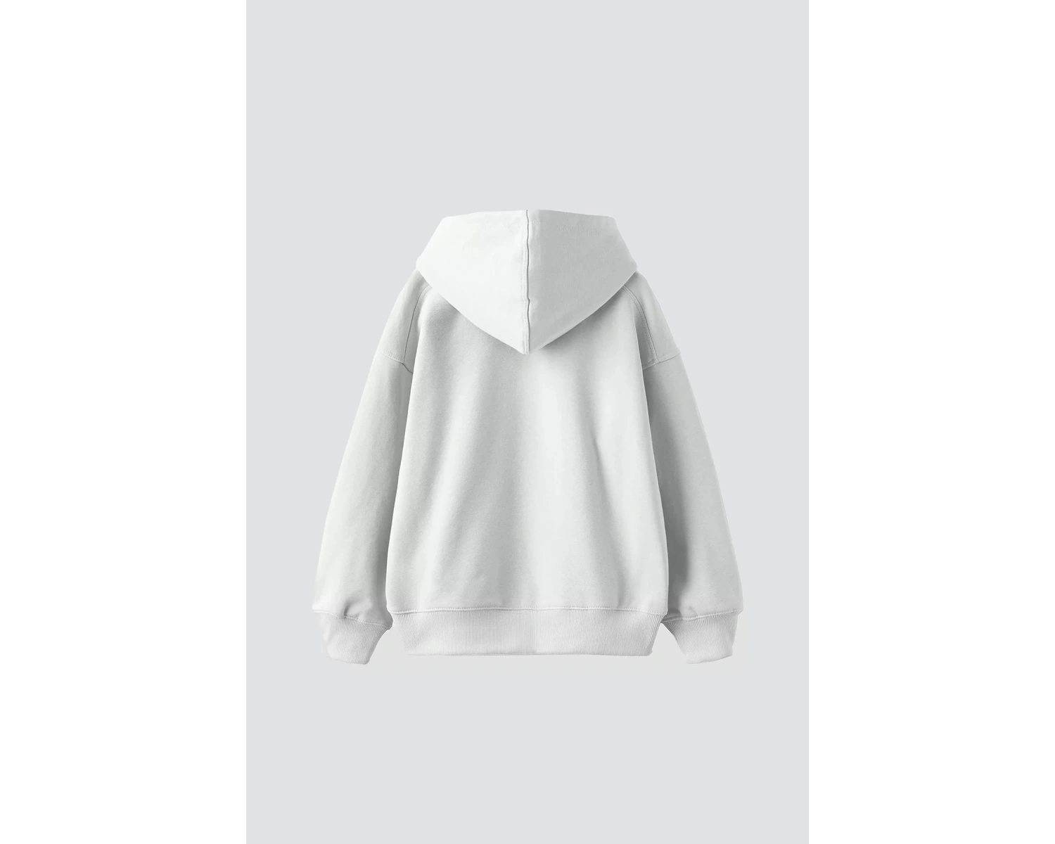 Kırmızı Dusk Baskılı Oversize Unisex Beyaz