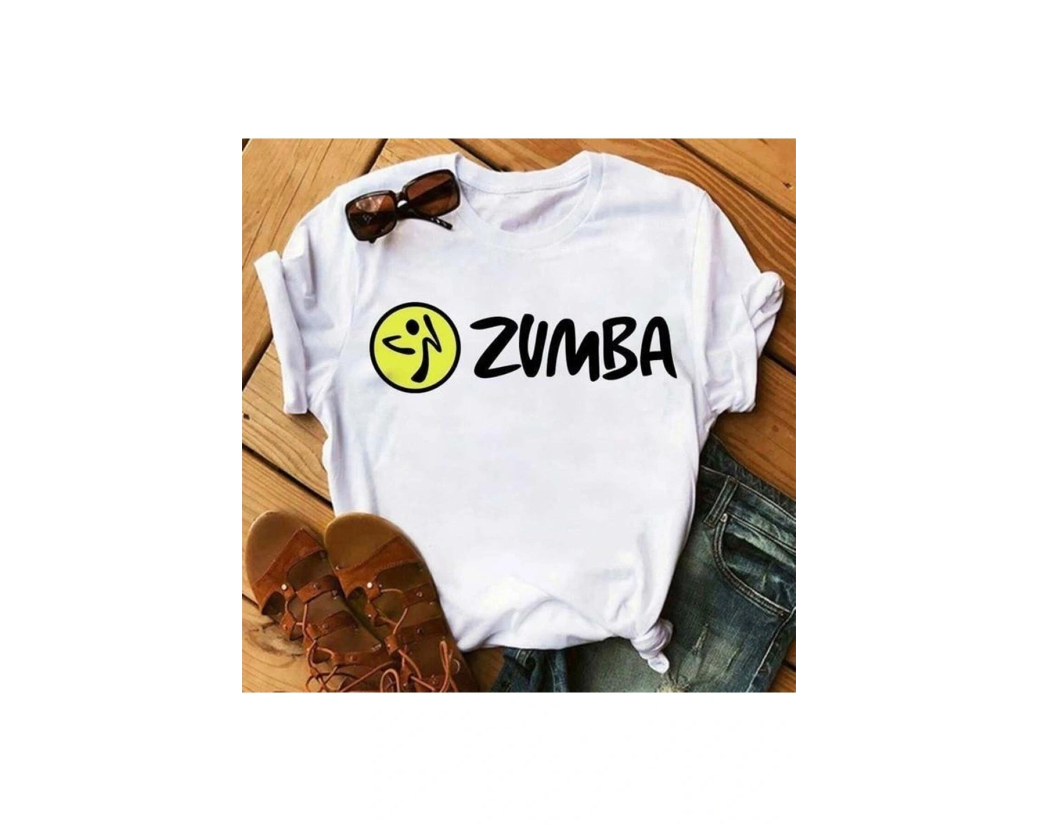 Kırmızı Etiket Gala Aşk Zumba Dans Grafik Baskı 69 09750