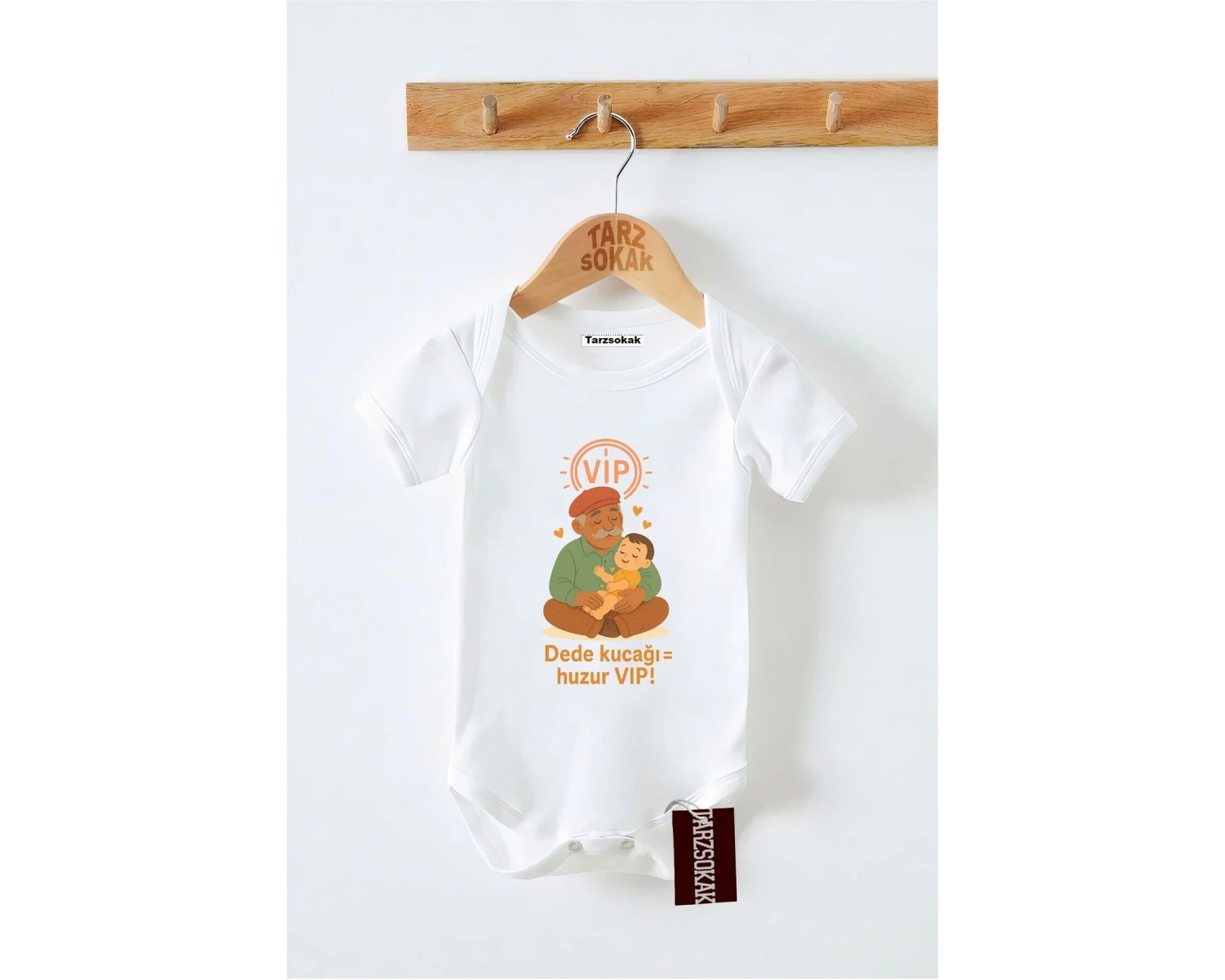 Kısa Kol Body DEDE KUCAĞI HUZUR VİP KODZıbın38