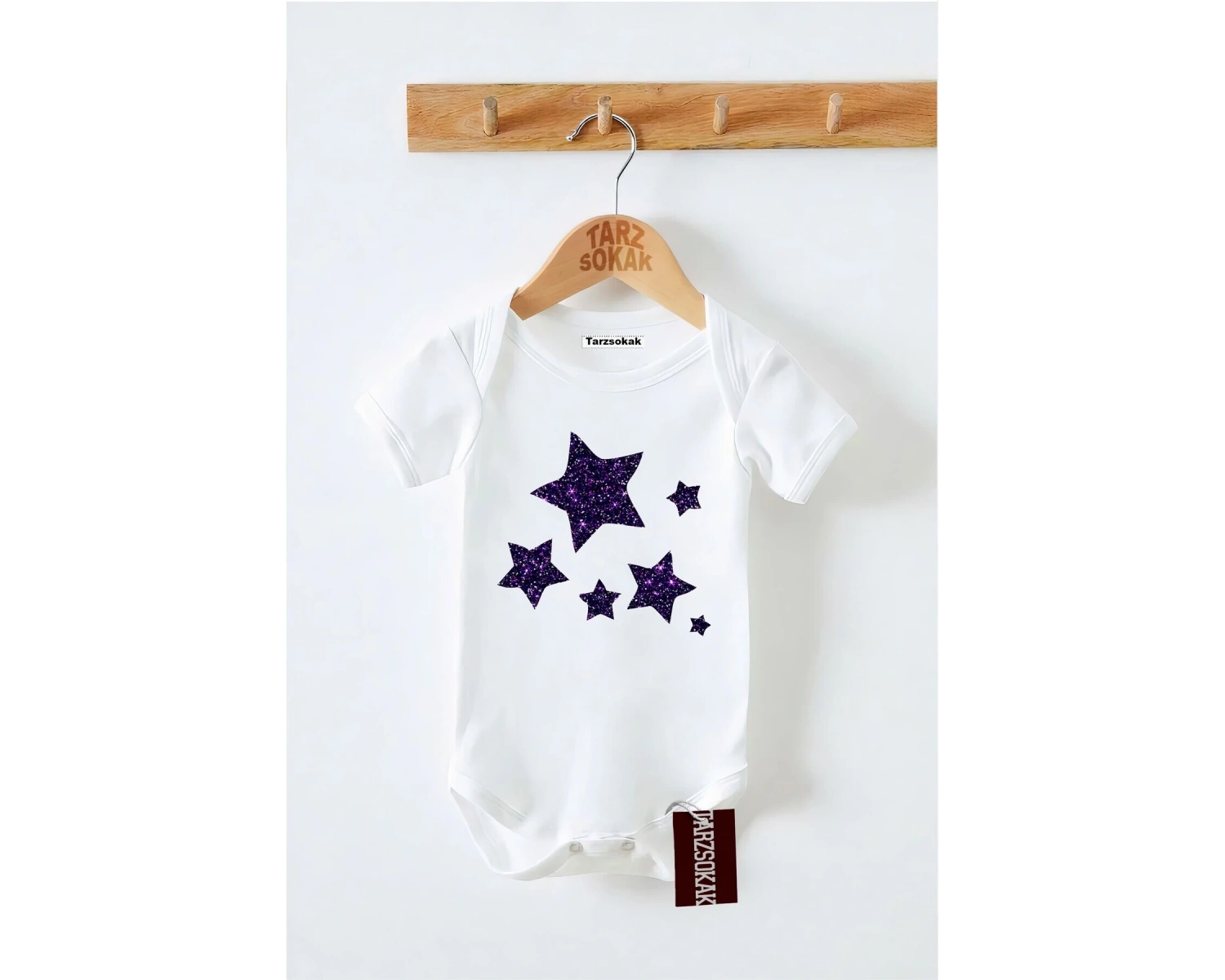 Kısa Kol Body Yıldız Baskılı KODZıbın3