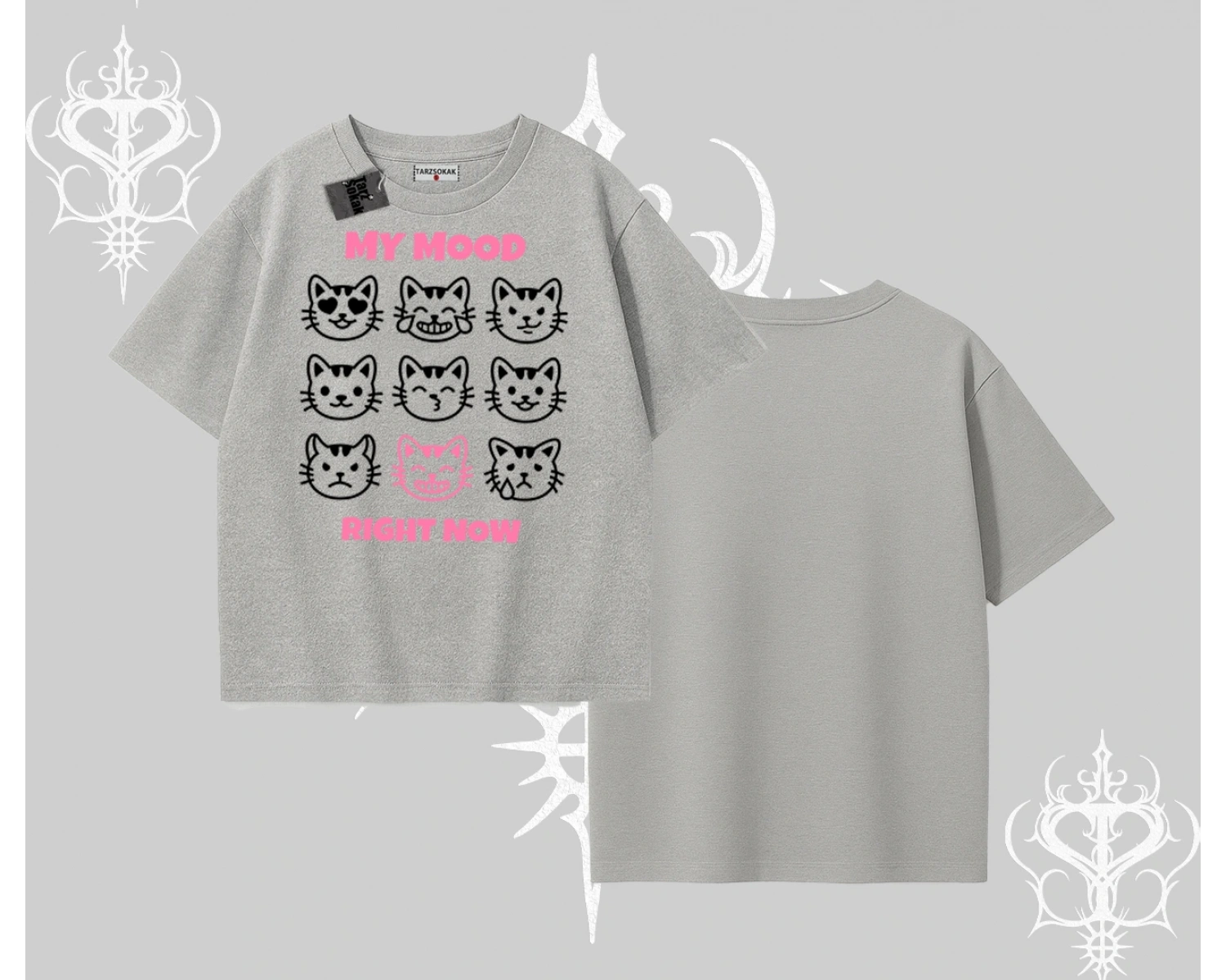 Kitti Sweet Mini Logo Baskılı Babby Tee Tshirt