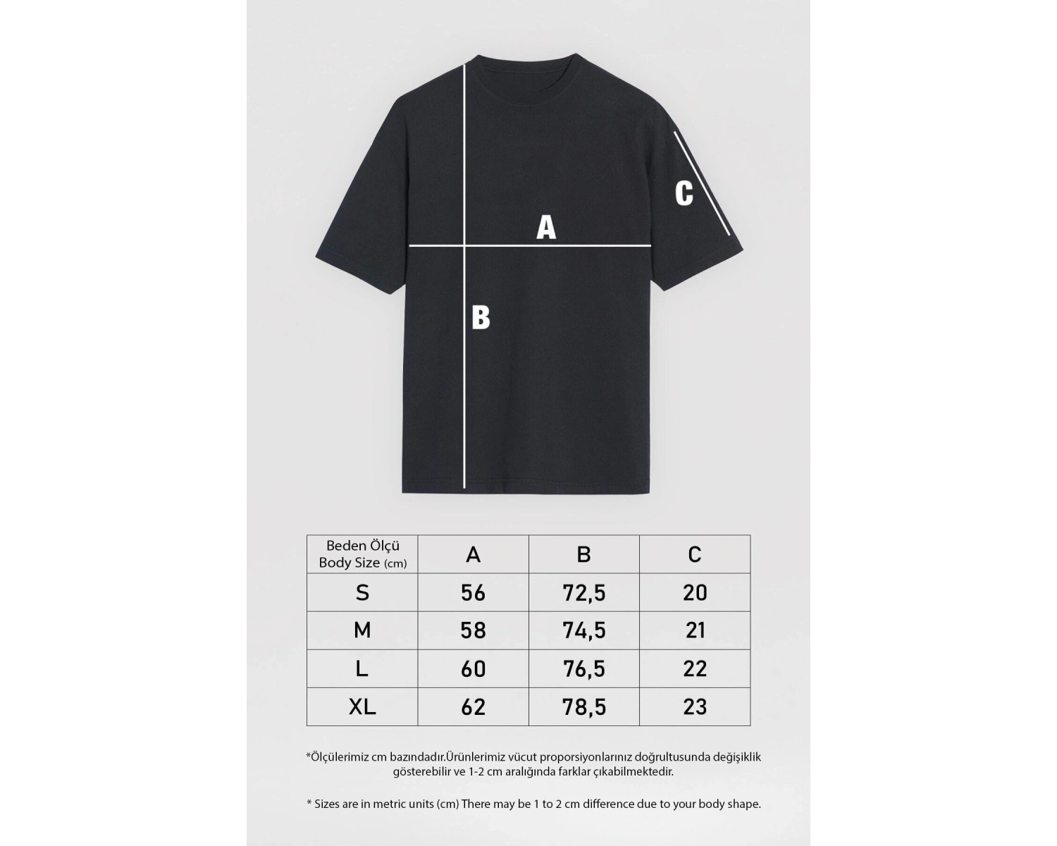 Ko Buta Nargile Baskılı Unisex Siyah Oversize T-shirt Os9944