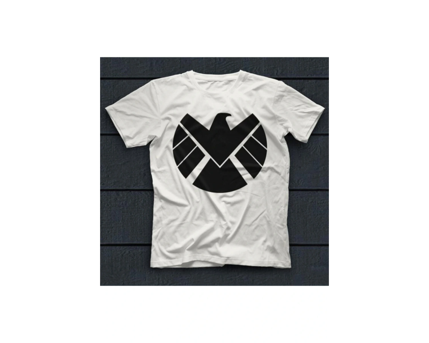 KO ButaDigi Agents Of S.h.ı.e.l.d. Beyaz Unisex Tişört T-shirt 5490WT