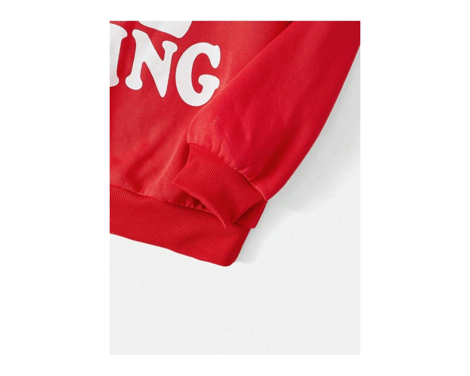 KOD ADR-SHEN EZwear Dopamine Dressing Slogan & Cartoon Face Print Drop Shoulder Sweatshirt