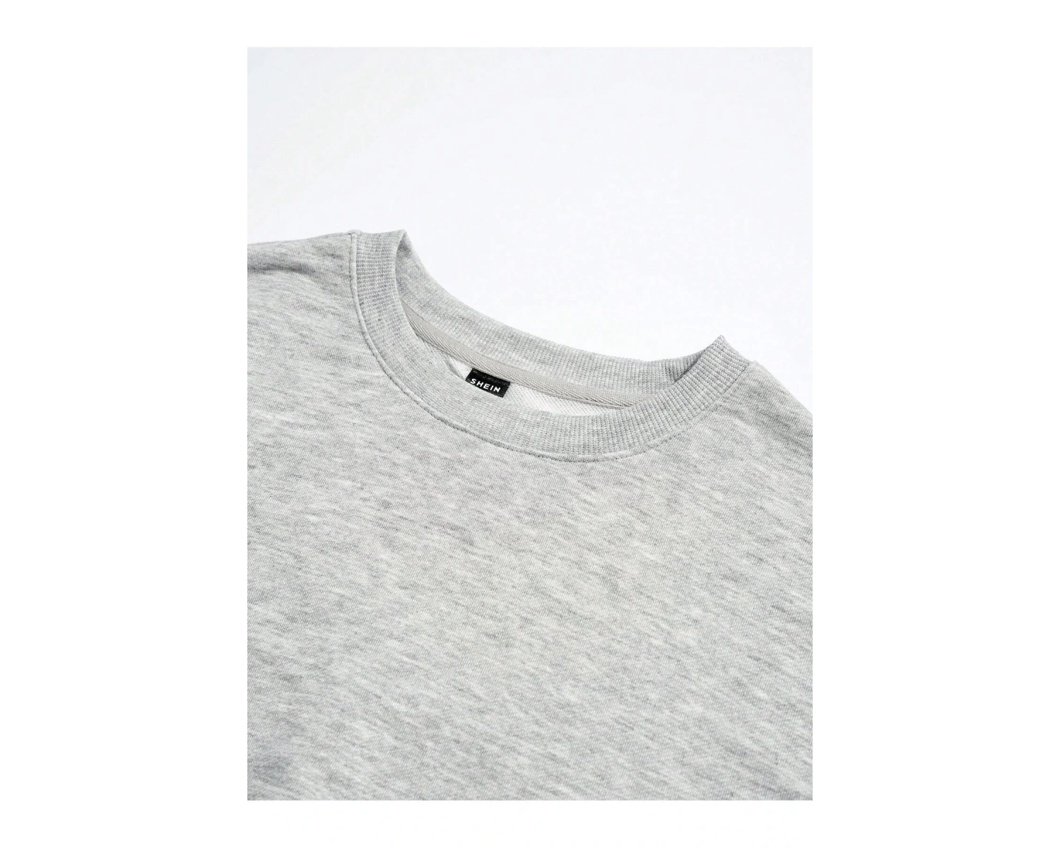 KOD ADR-SHEN EZwear Figure Graphic Drop Shoulder Oversized Sweatshirt Gri