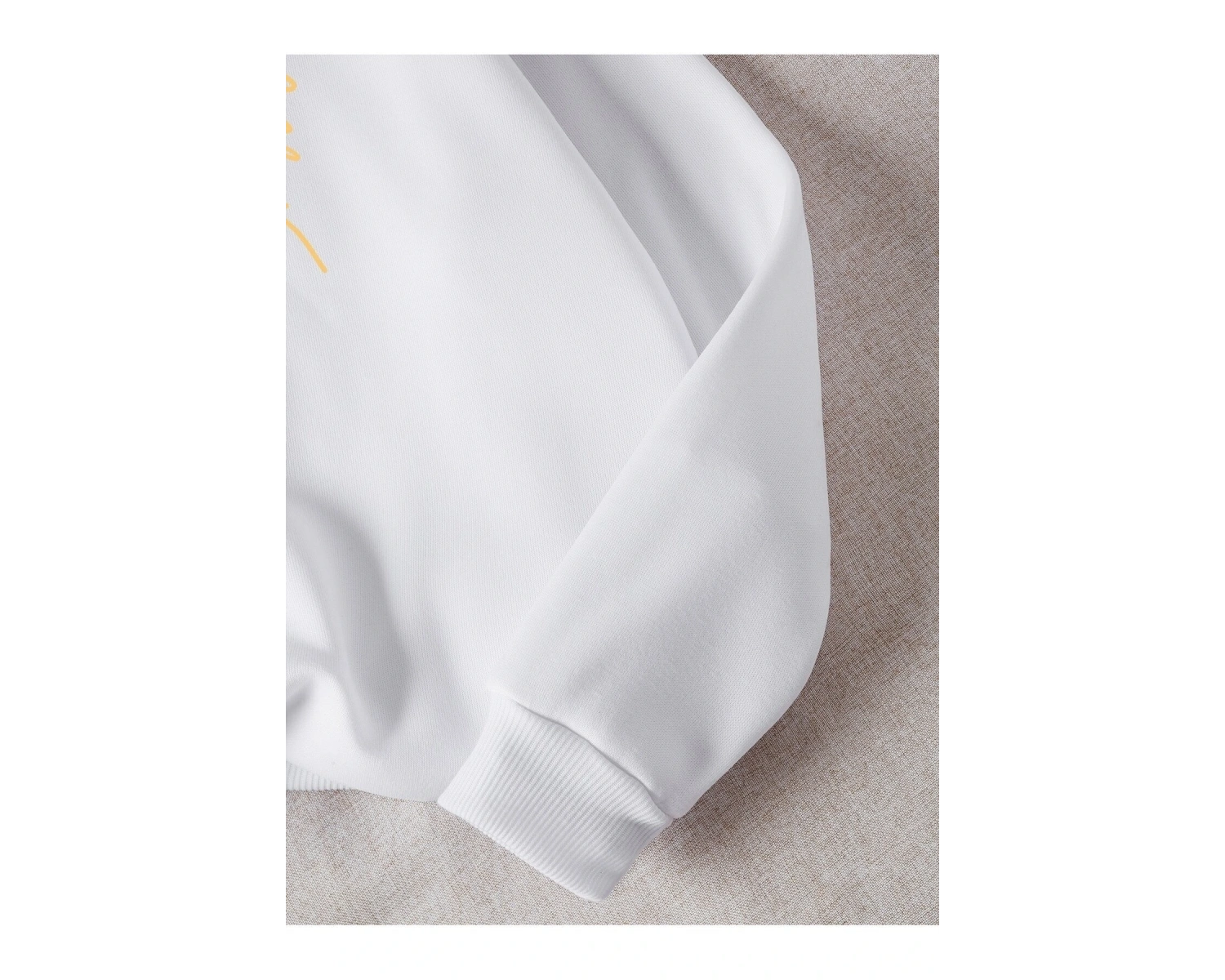 KOD ADR-SHEN EZwear Floral And Letter Graphic Thermal Lined Sweatshirt