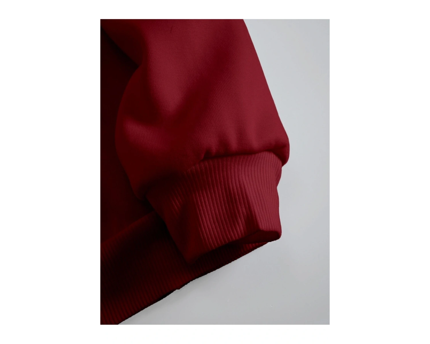 KOD ADR-SHEN EZwear Floral Embroidery Thermal Lined Sweatshirt