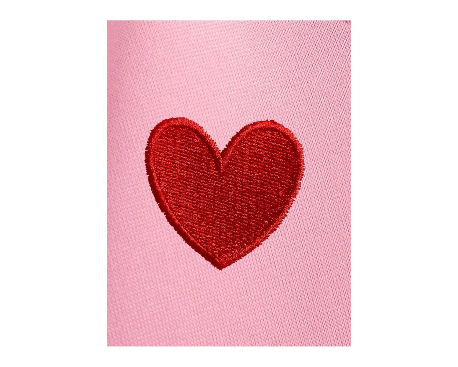 KOD ADR-SHEN EZwear Heart Print Lined Sweatshirt BEBE MAVİ