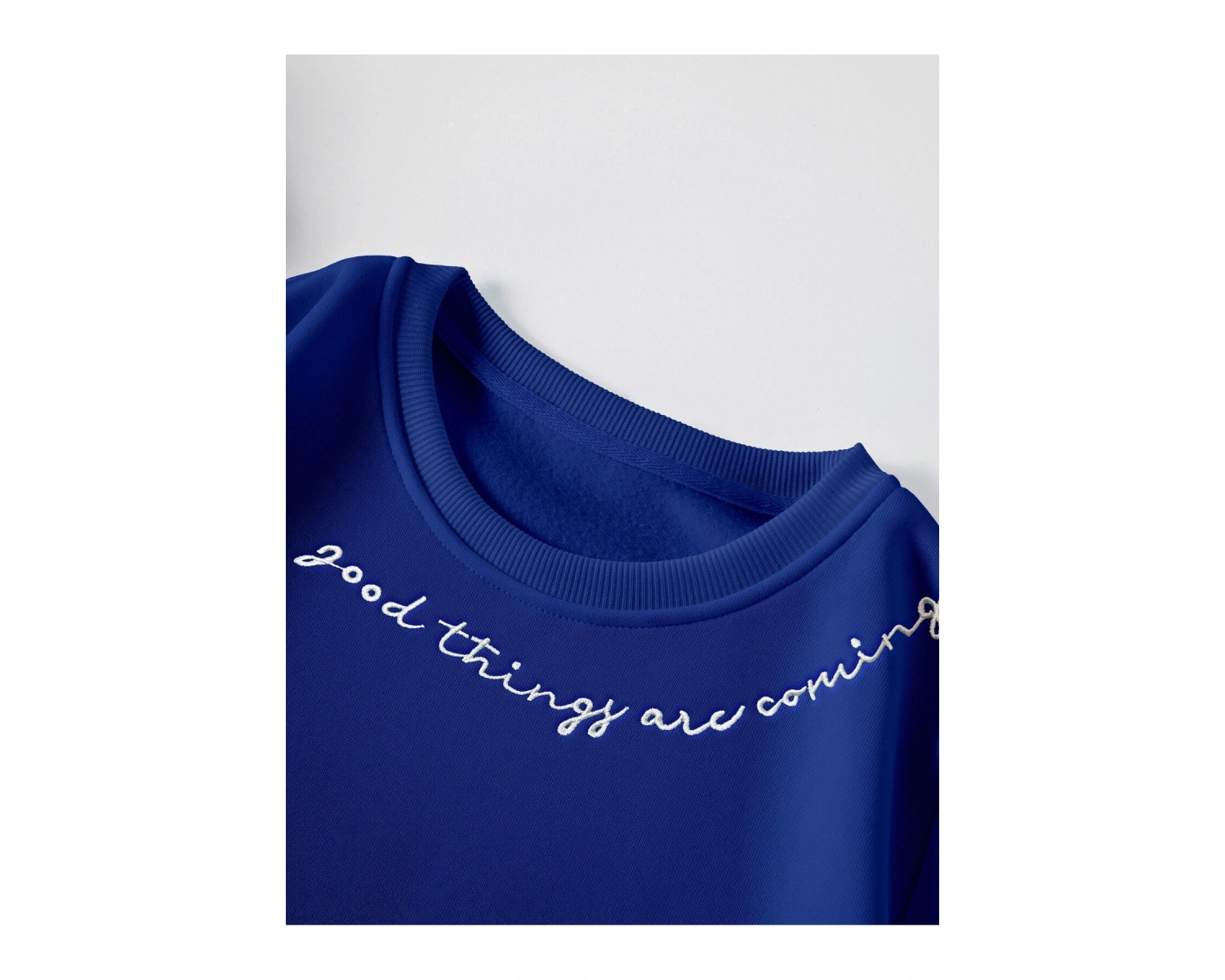 KOD ADR-SHEN EZwear Slogan Graphic Lined Sweatshirt Saks