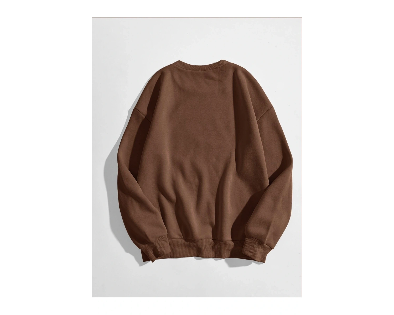 KOD ADR-SHEN EZwear Solid Round Neck Sweatshirt