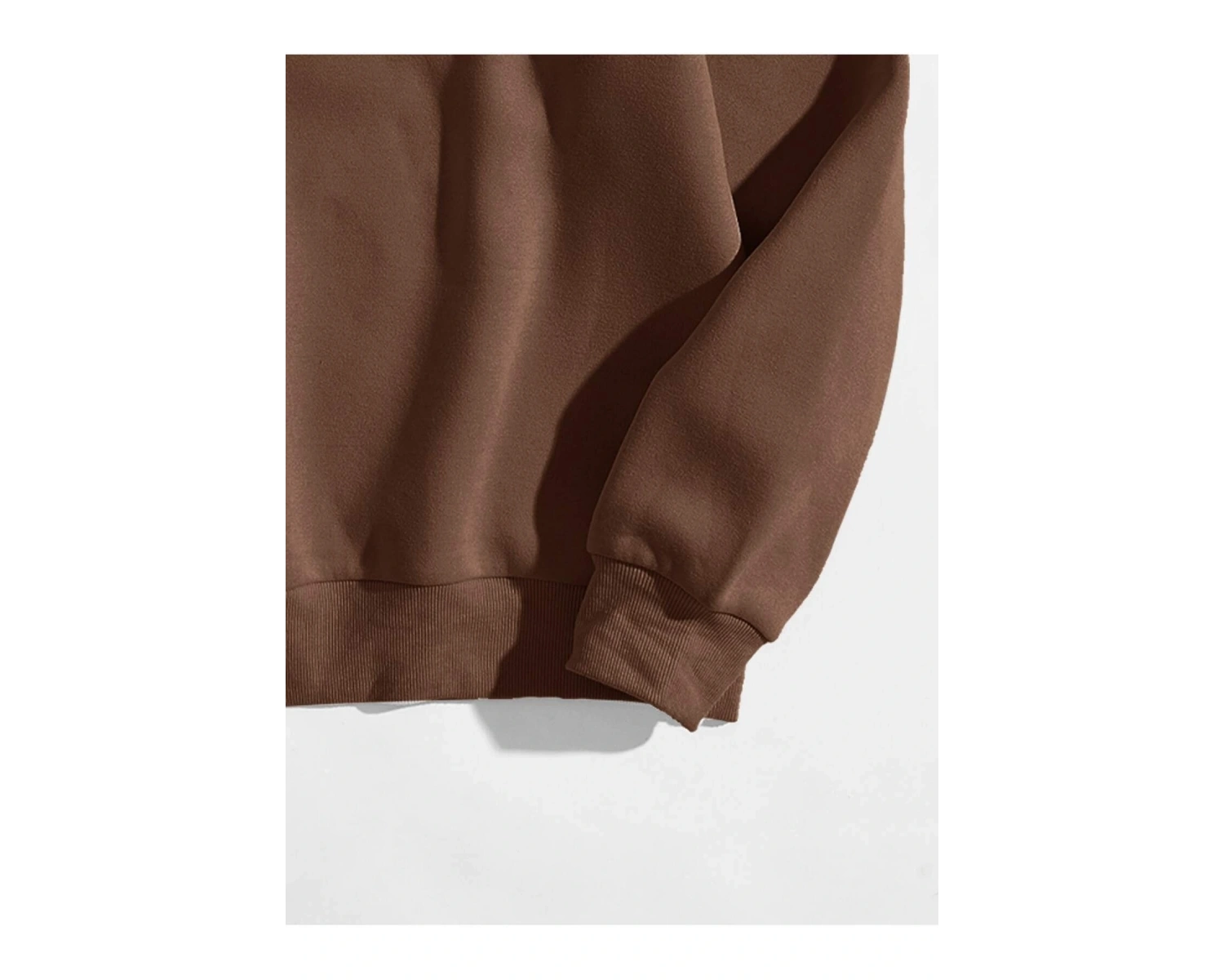 KOD ADR-SHEN EZwear Solid Round Neck Sweatshirt