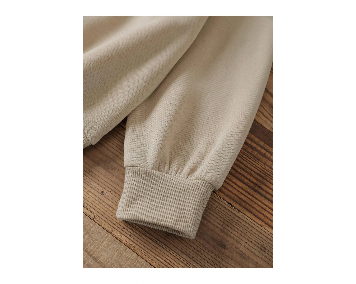 KOD ADR-SHEN LUNE Cattle & Letter Graphic Thermal Lined Sweatshirt