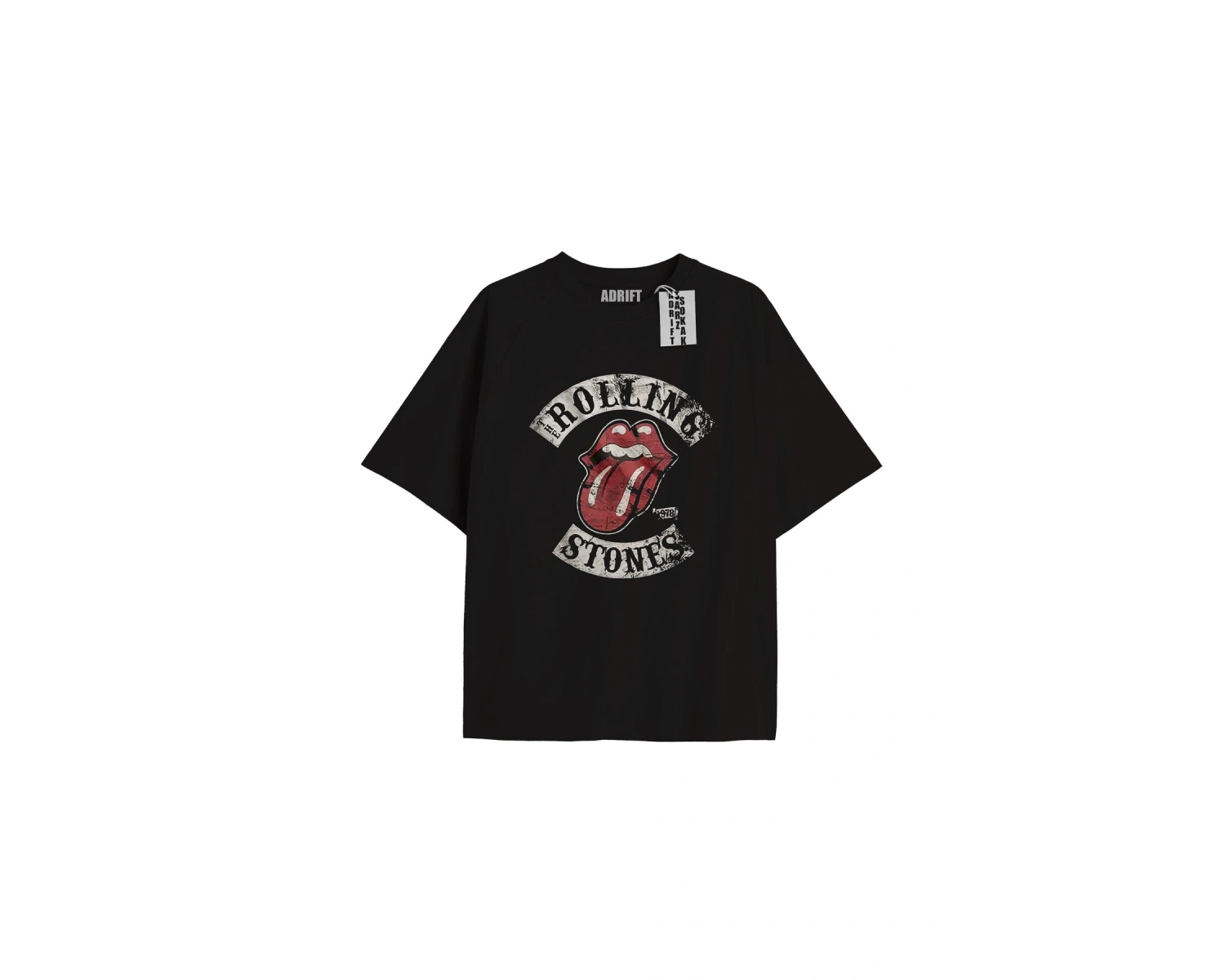 Kod Presss Unisex Siyah 1978 The Rolling Stones T-shirt 117461tt