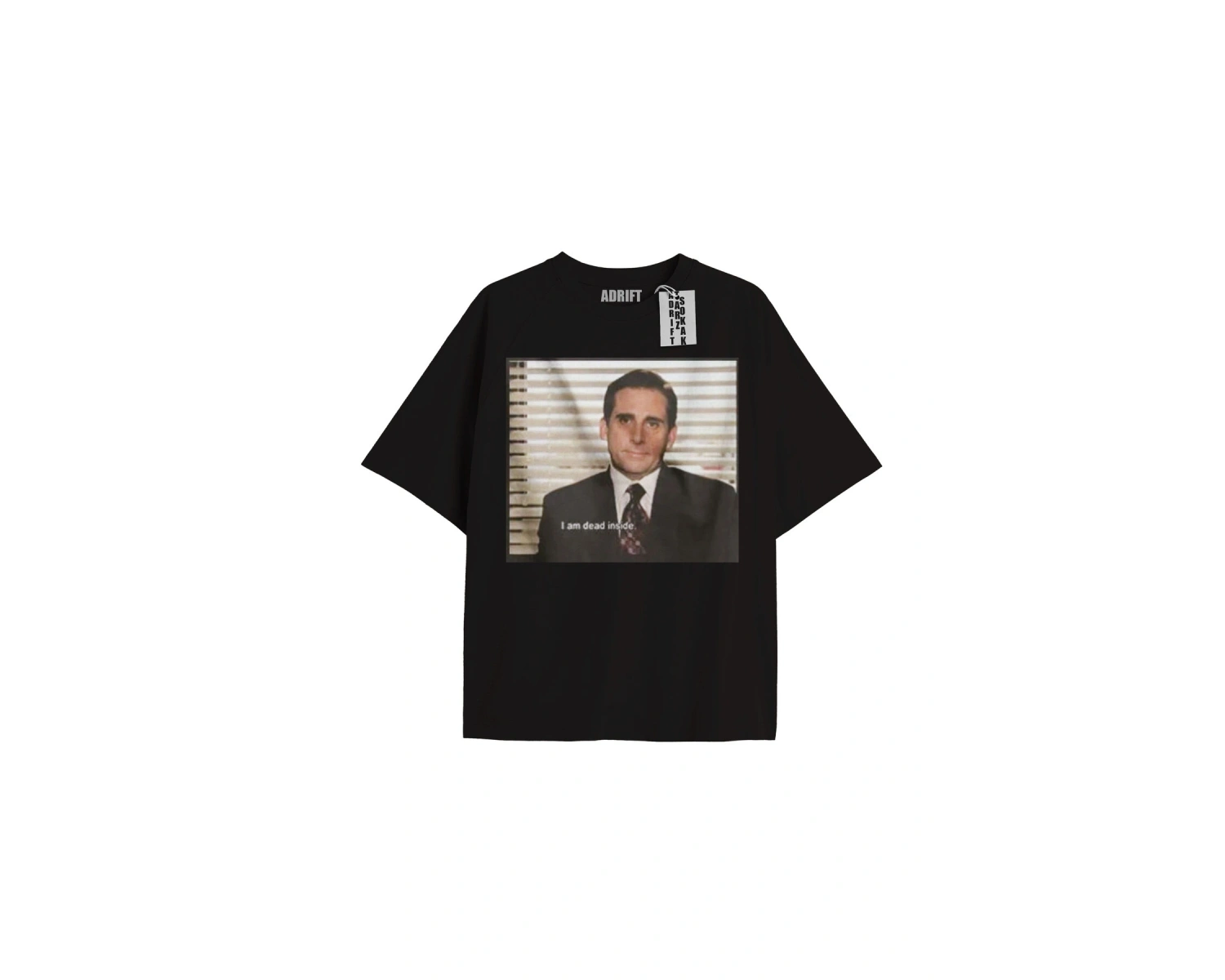 Kod Presss Unisex Siyah Dead Inside Michael Scott The Office T-shirt 345113tt
