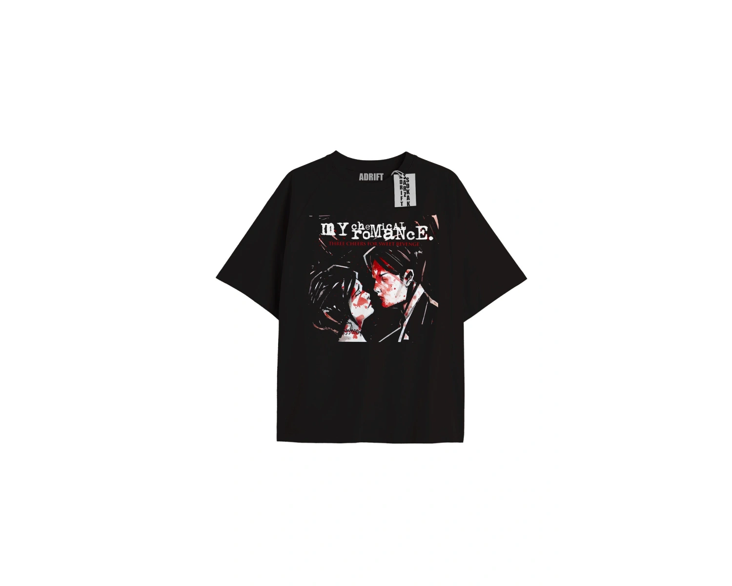 Kod Presss Unisex Siyah Revenge My Chemical Romance T-shirt 71840tt