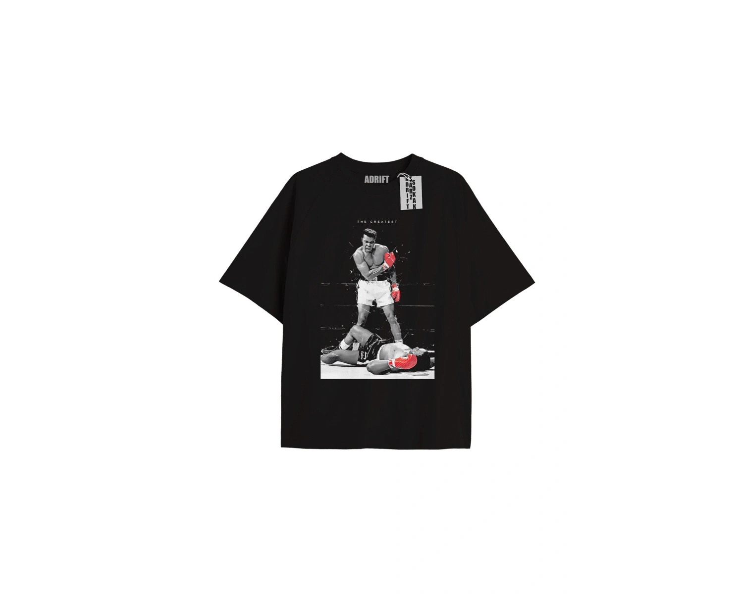 Kod Presss Unisex Siyah Ring Boxing Boks Muhammed Ali T-shirt 315897tt