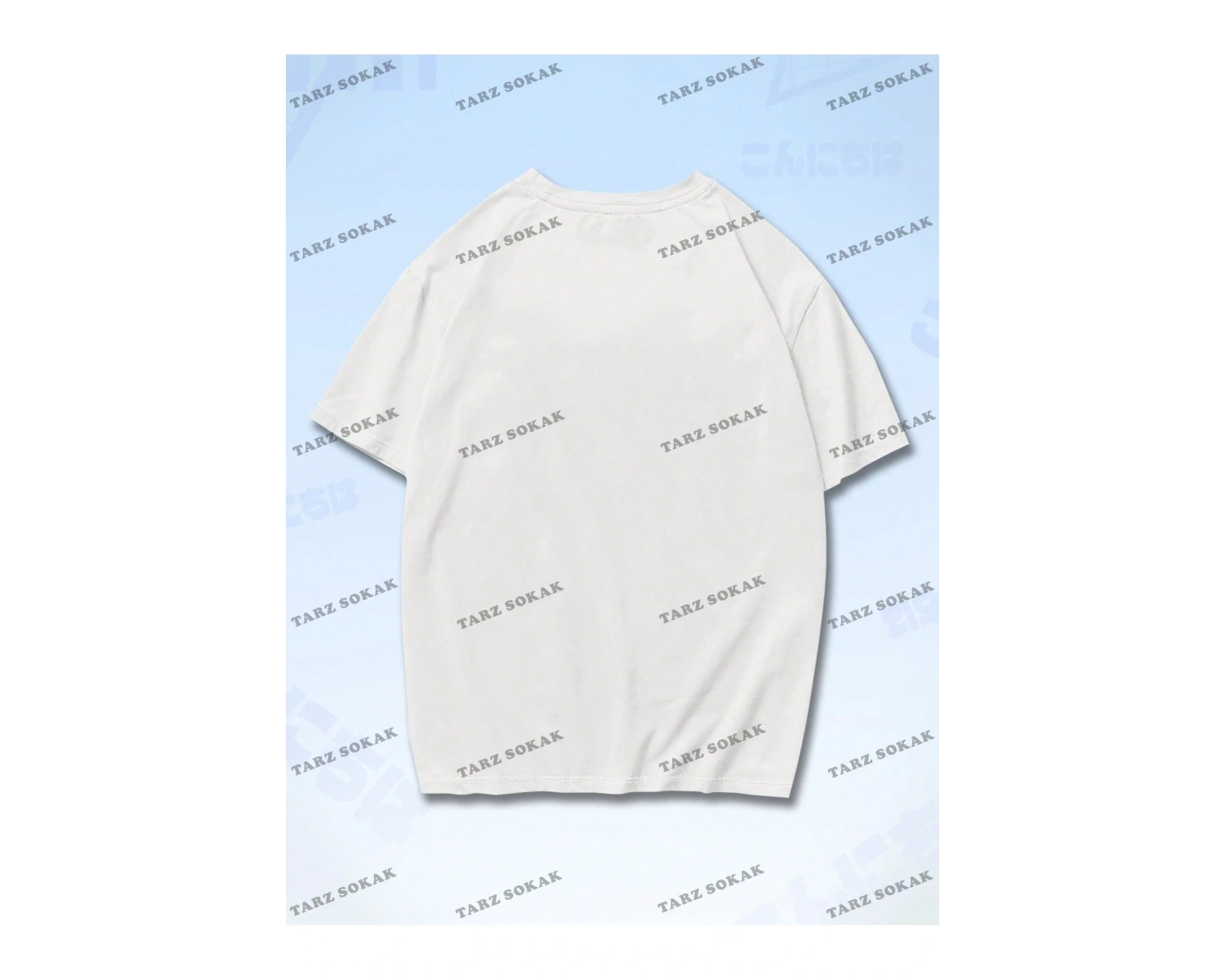 KOD Trend Anime Erkekler Karikatür ve Slogan Grafikli Tişört