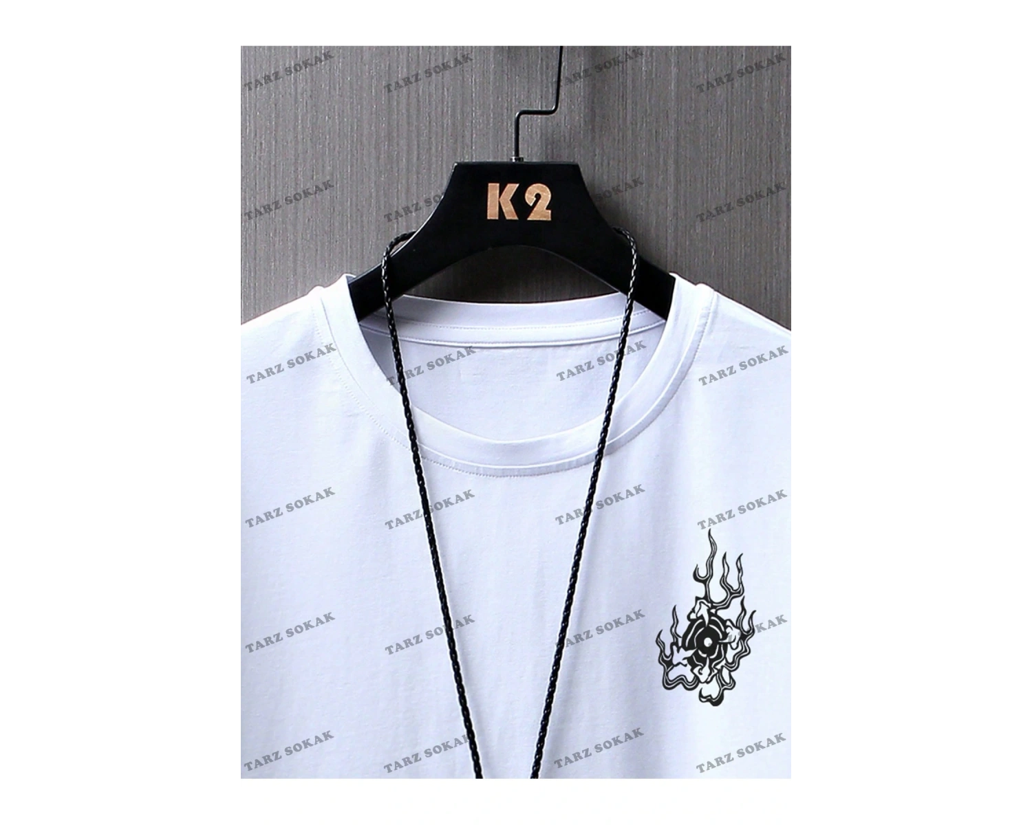 KOD Trend EMRG Erkek Ejderha Baskılı Kısa Kollu Tişört