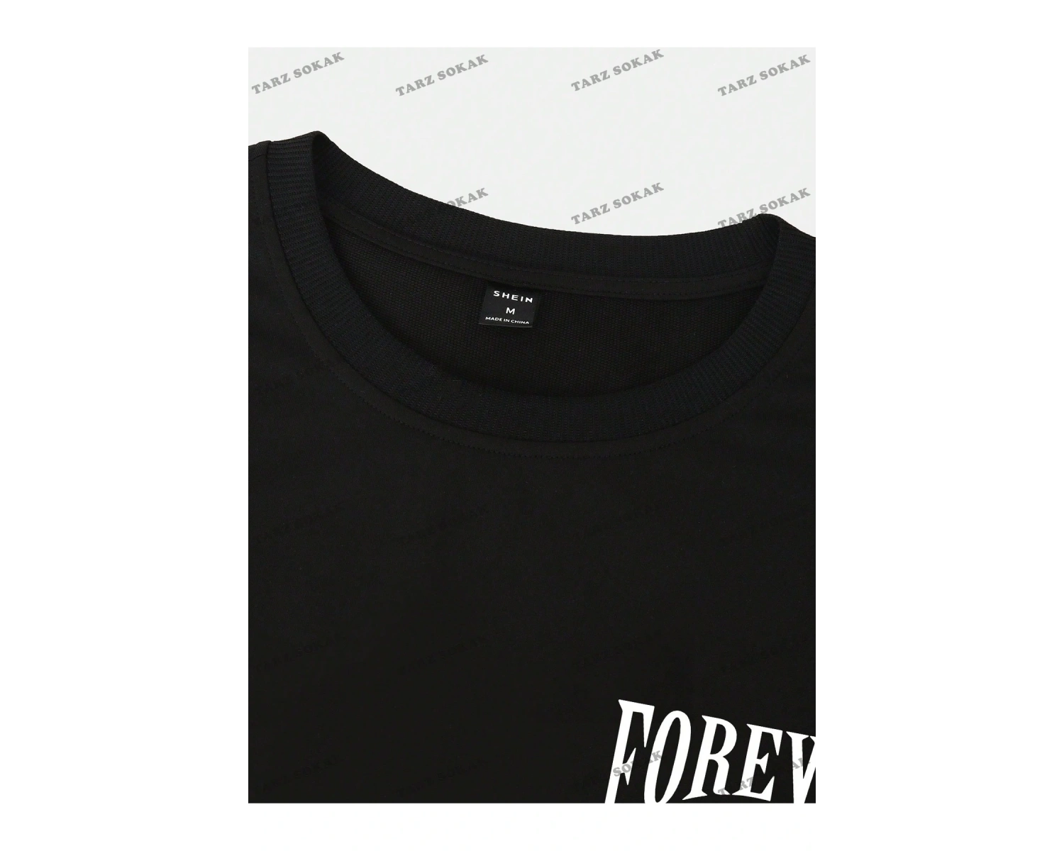 KOD Trend EMRG Erkek Melek Desenli Yuvarlak Yaka Tişört