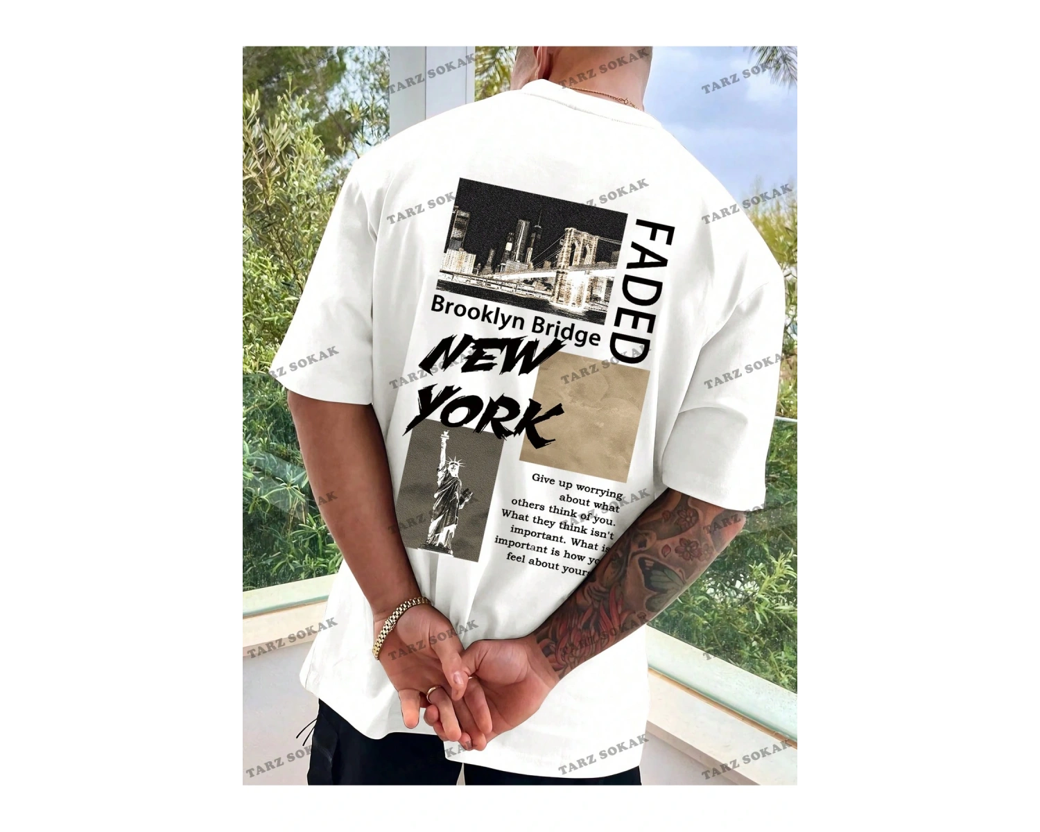 KOD Trend EMRG Erkek Sloganlı Grafik Tişört