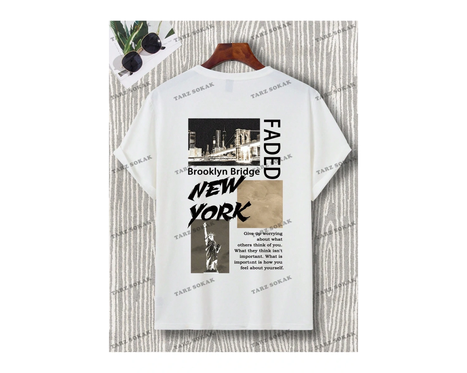 KOD Trend EMRG Erkek Sloganlı Grafik Tişört