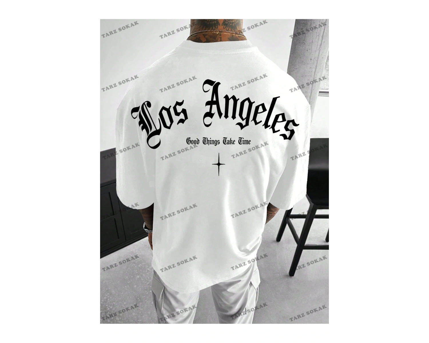 KOD Trend EMRG Erkek Yazılı Baskılı T-shirt