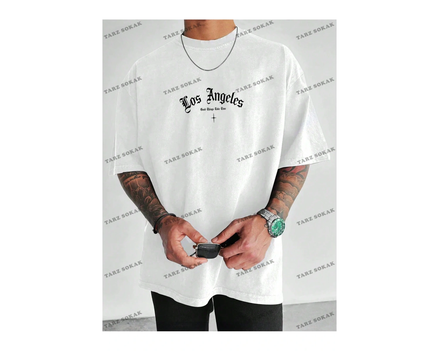 KOD Trend EMRG Erkek Yazılı Baskılı T-shirt