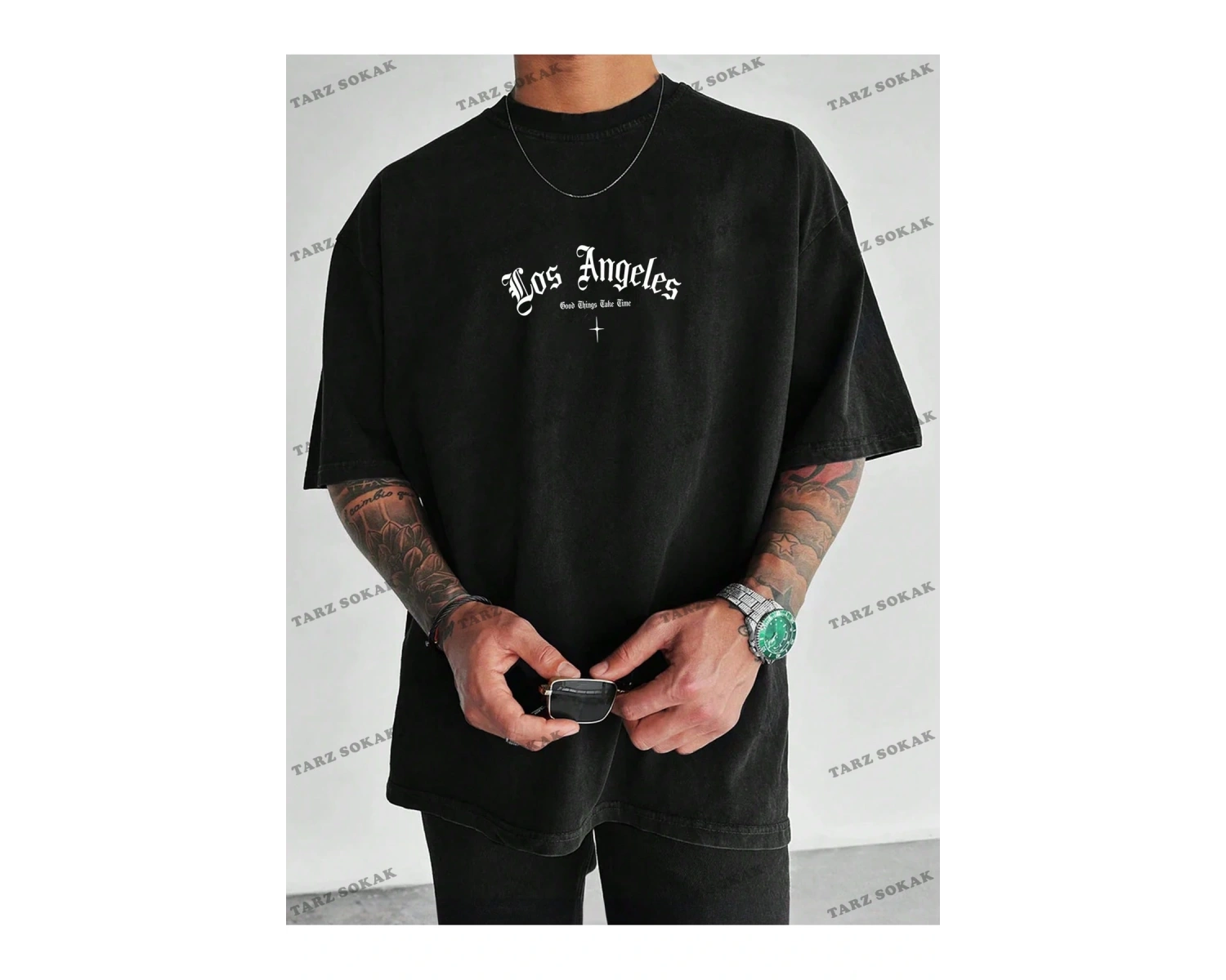 KOD Trend EMRG Erkek Yazılı Baskılı T-shirt