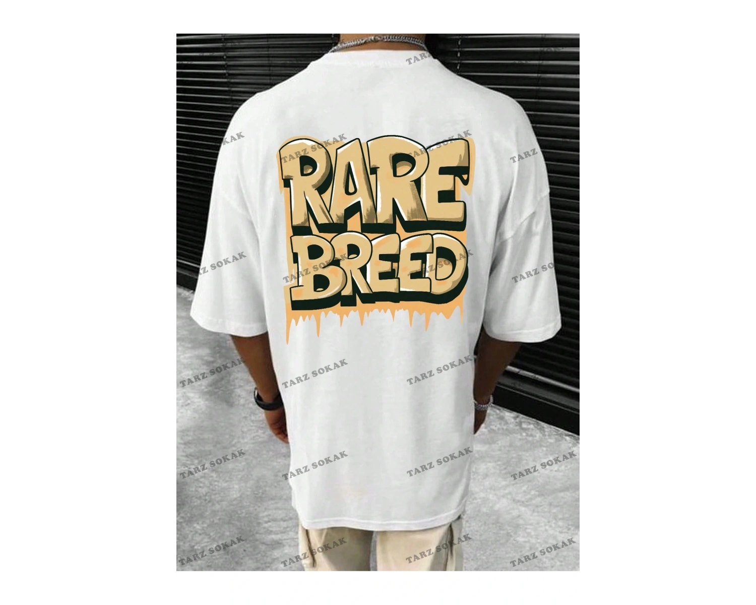 KOD Trend EMRG Loose Fit Erkek Yazı Baskılı Grafik Tişört