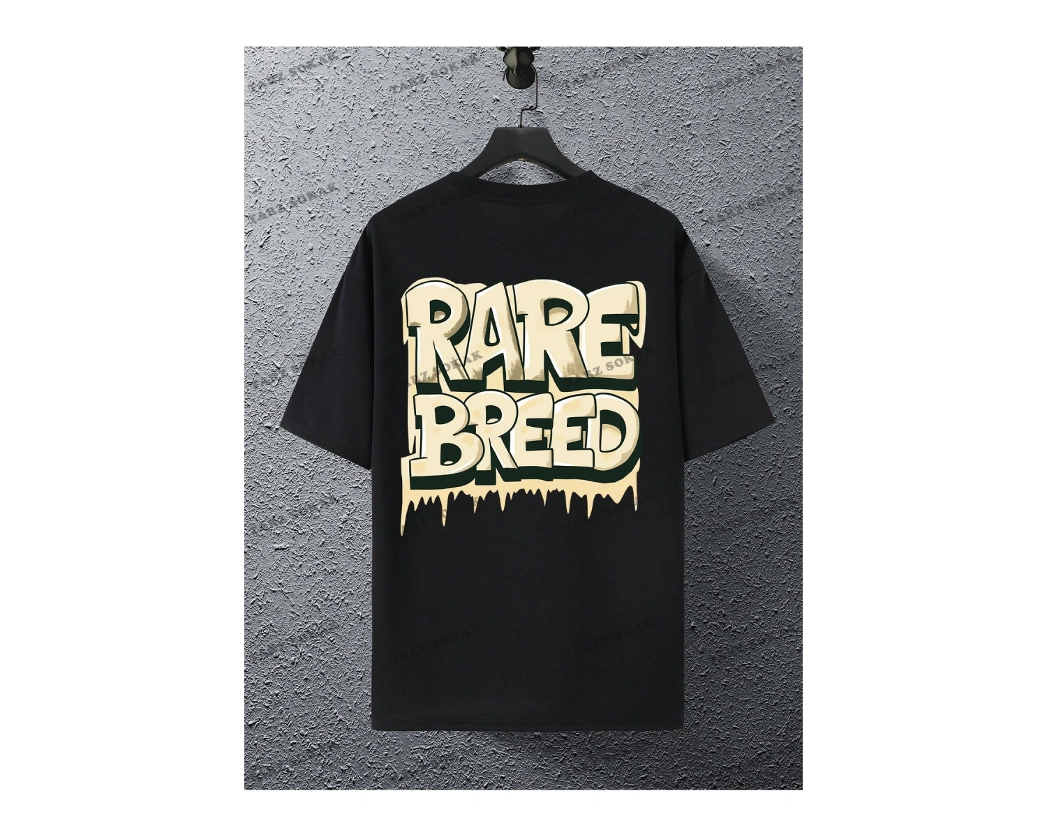 KOD Trend EMRG Loose Fit Erkek Yazı Baskılı Grafik Tişört