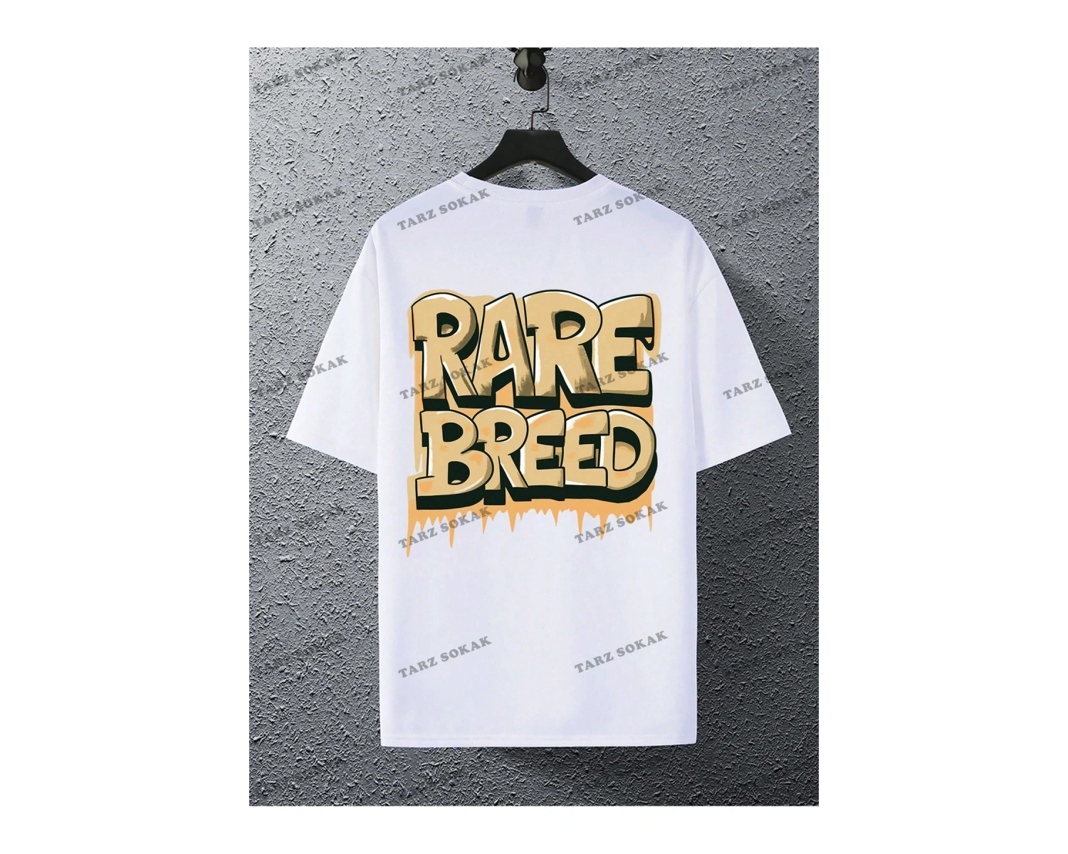 KOD Trend EMRG Loose Fit Erkek Yazı Baskılı Grafik Tişört