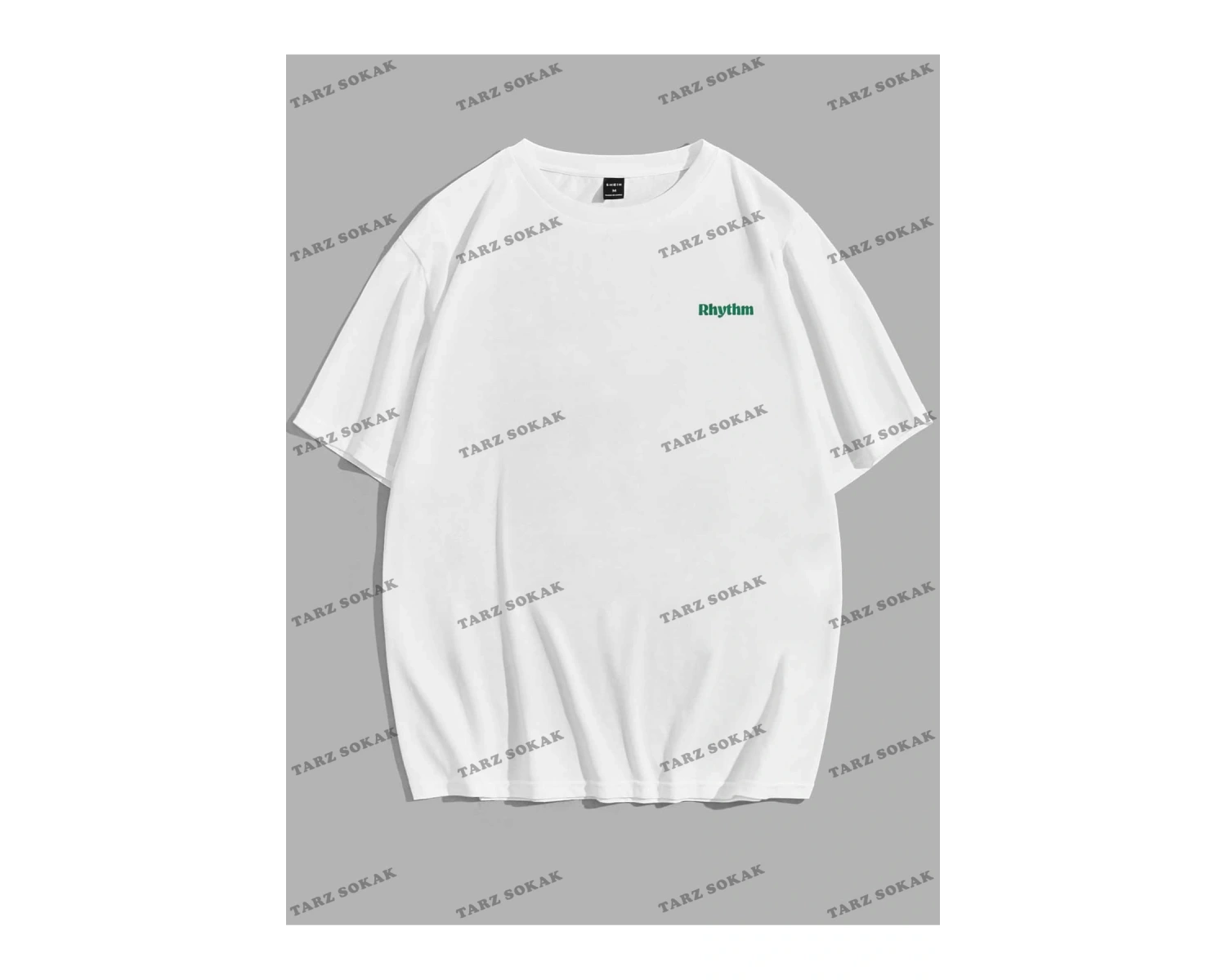 KOD Trend EMRG Yazılı ve Karikatür Grafikli Bol Kesim Erkek Tişörtü