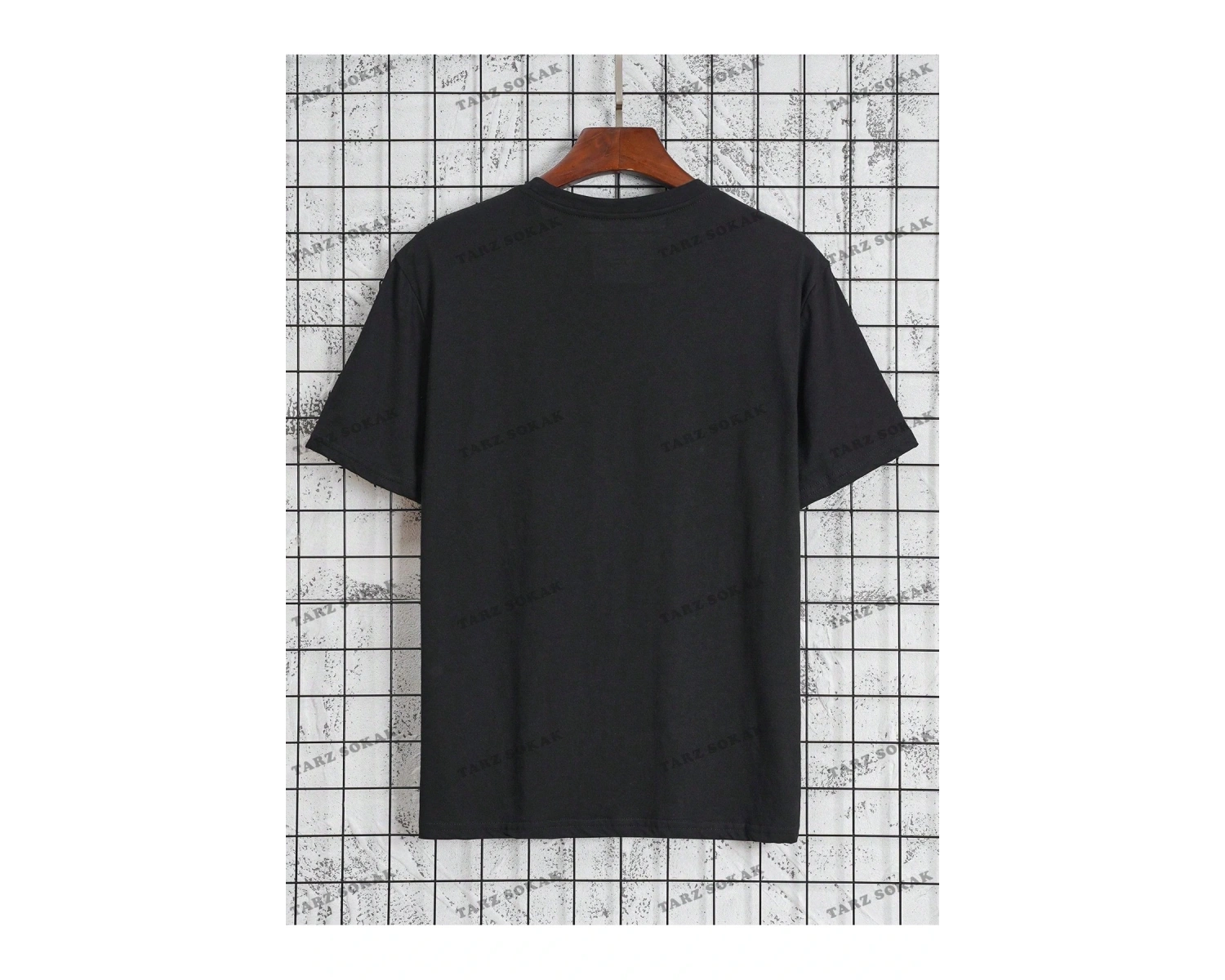 KOD Trend Erkek Büyük Beden Komik Mona Lisa Baskılı T-Shirt