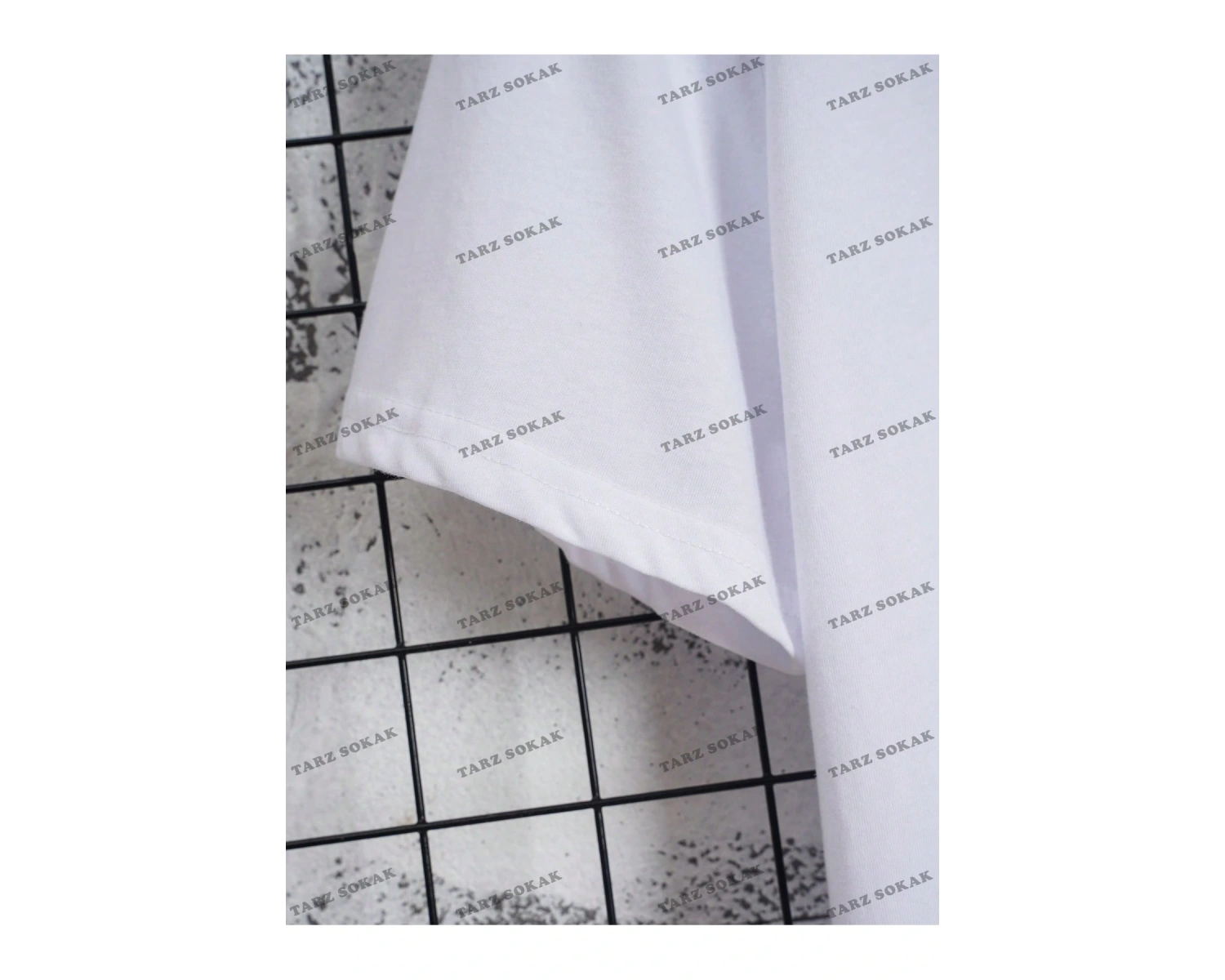 KOD Trend Erkek Büyük Beden Komik Mona Lisa Baskılı T-Shirt