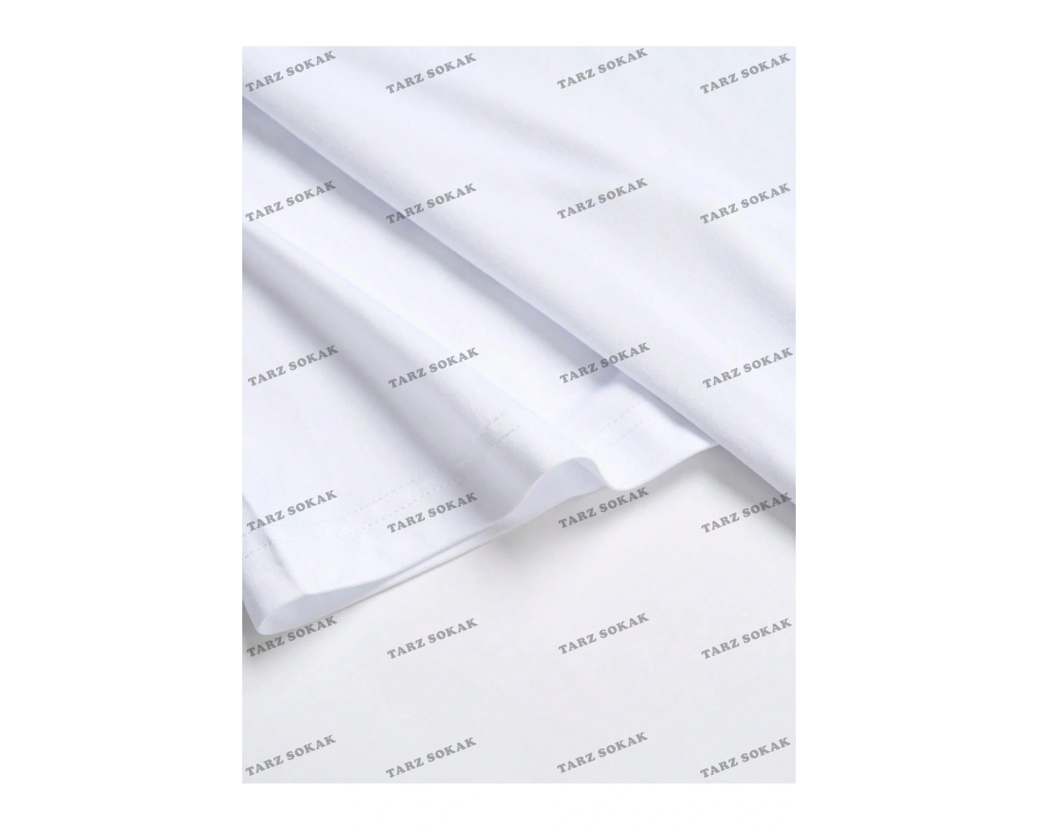 KOD Trend Erkek Çapraz Baskılı Tişört